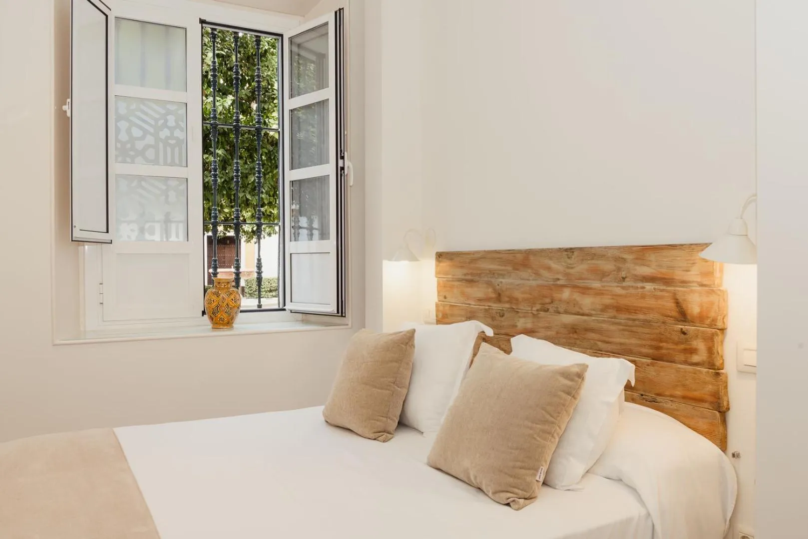 Bed in Hotel Boutique Elvira Plaza