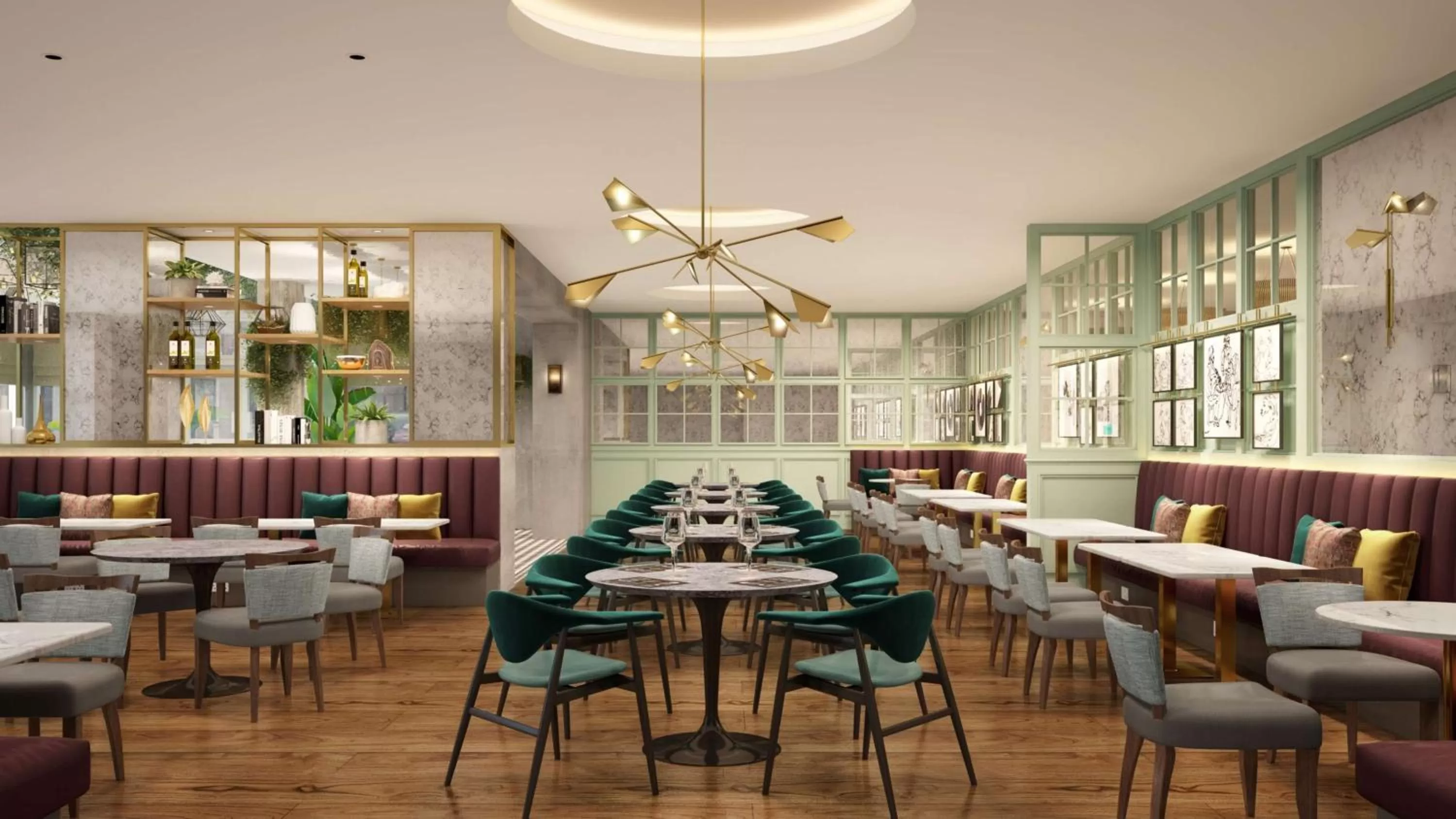 Restaurant/places to eat in DoubleTree by Hilton Bath