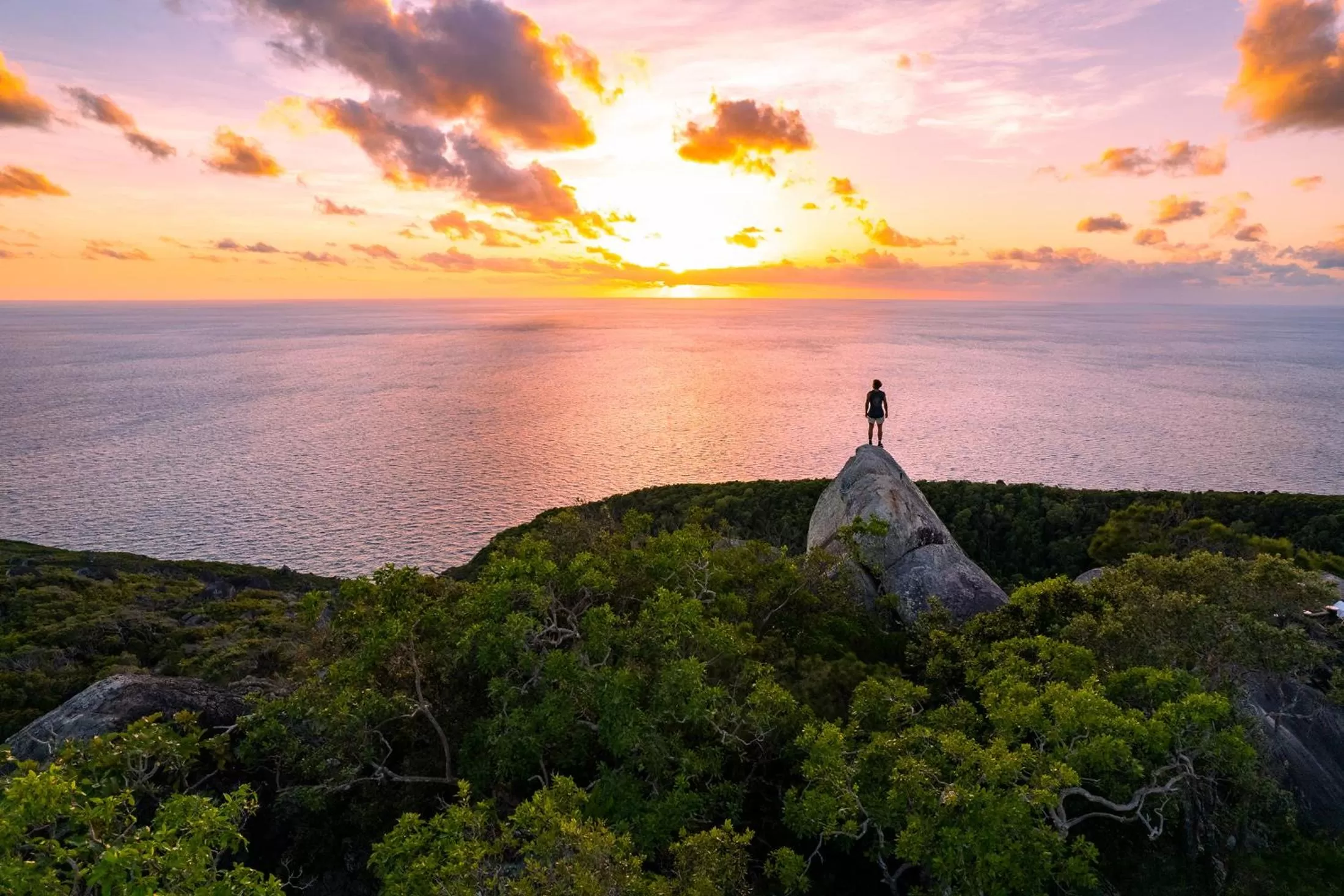 Natural landscape in Fitzroy Island Resort