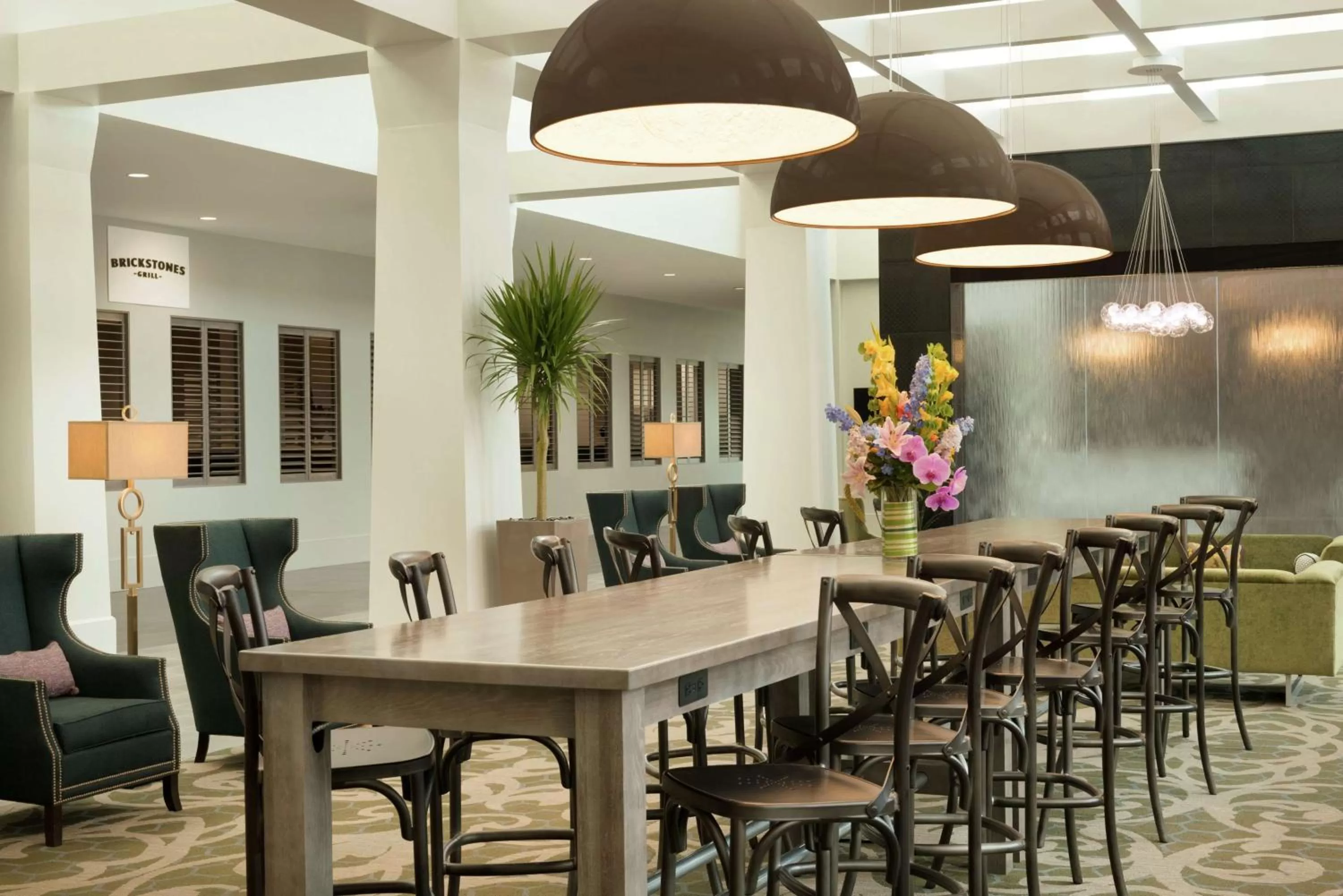 Lobby or reception in Embassy Suites Charlotte/Ayrsley