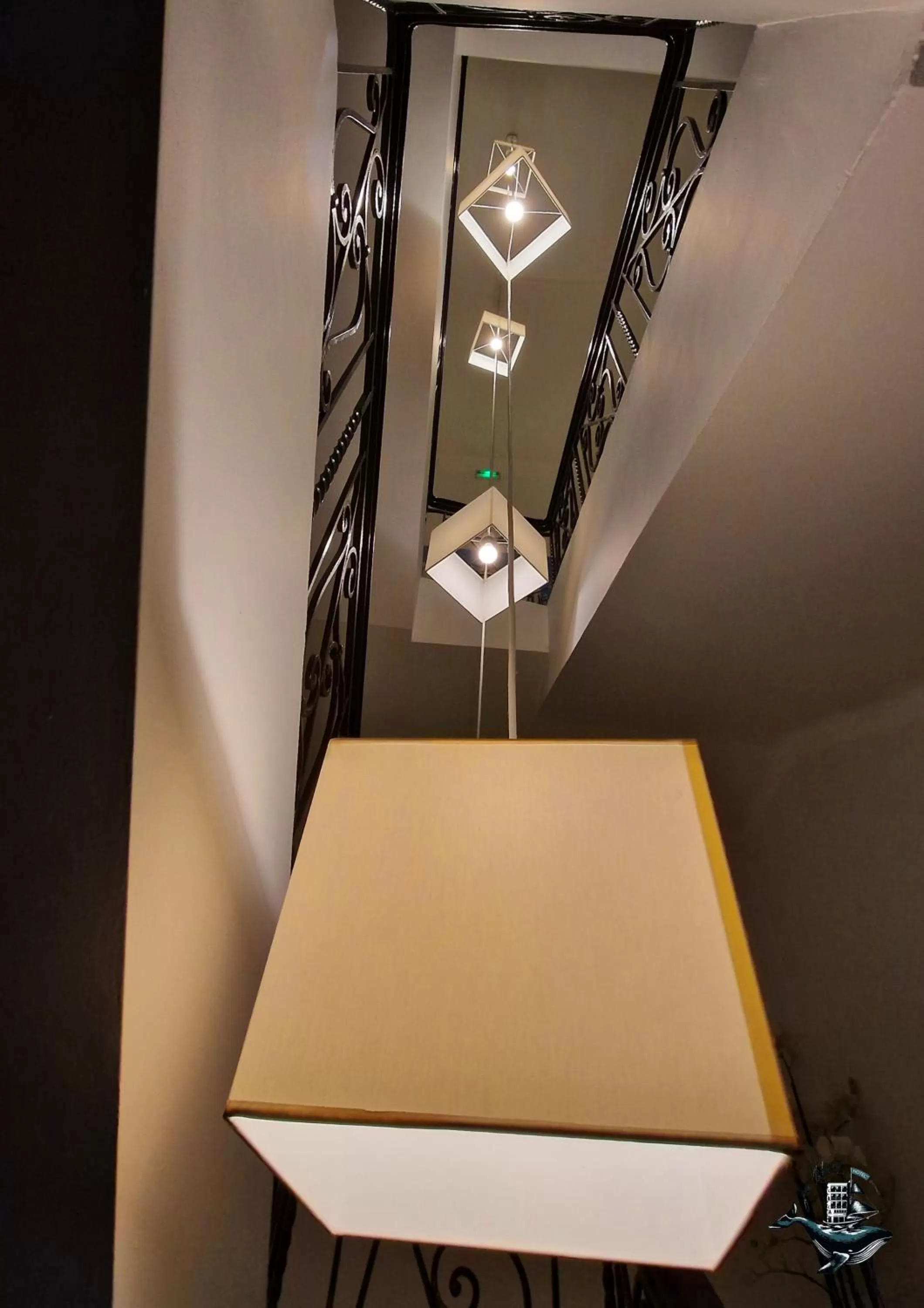 Decorative detail in Hôtel Au Valéry