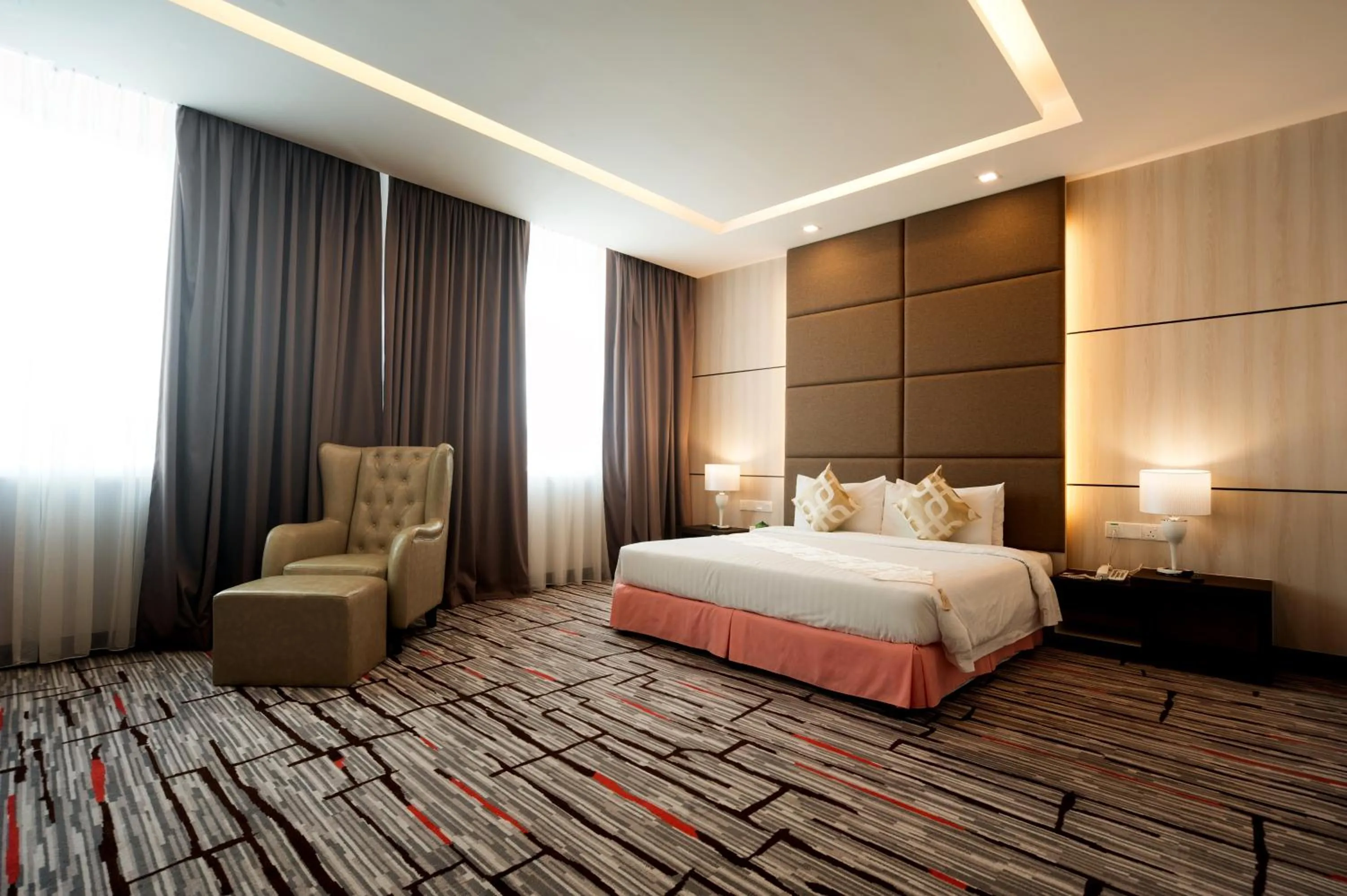 Bedroom, Bed in Promenade Hotel Bintulu