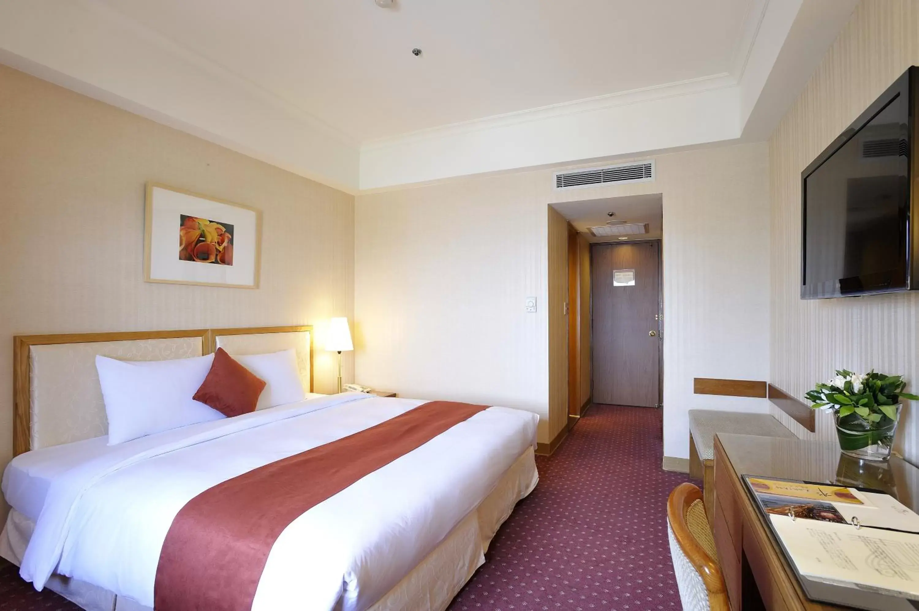 Standard Double Room in Hotel Riverview Taipei Standard Double Room in Hotel Riverview Taipei