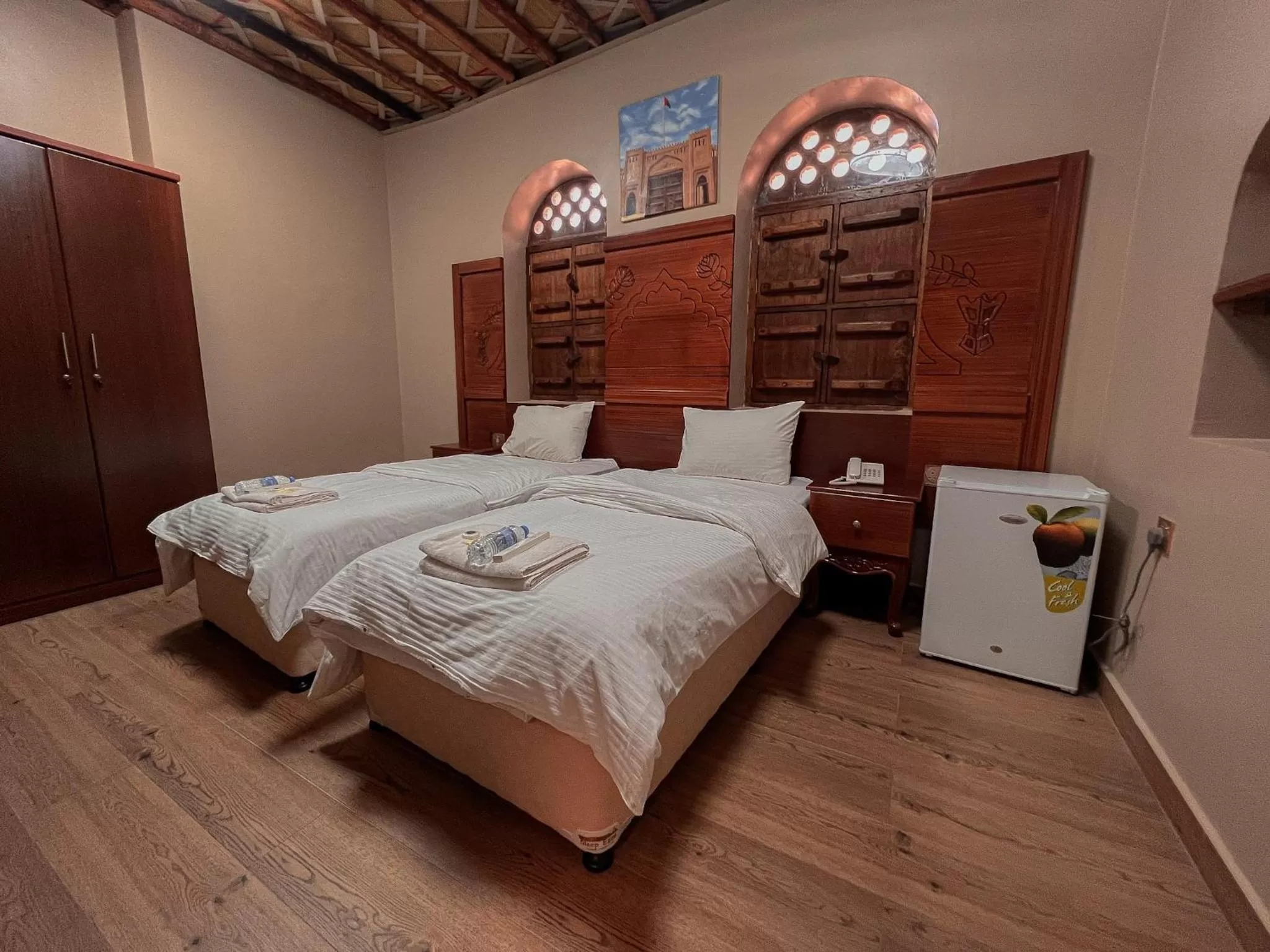 Bed in Nizwa Heritage Inn