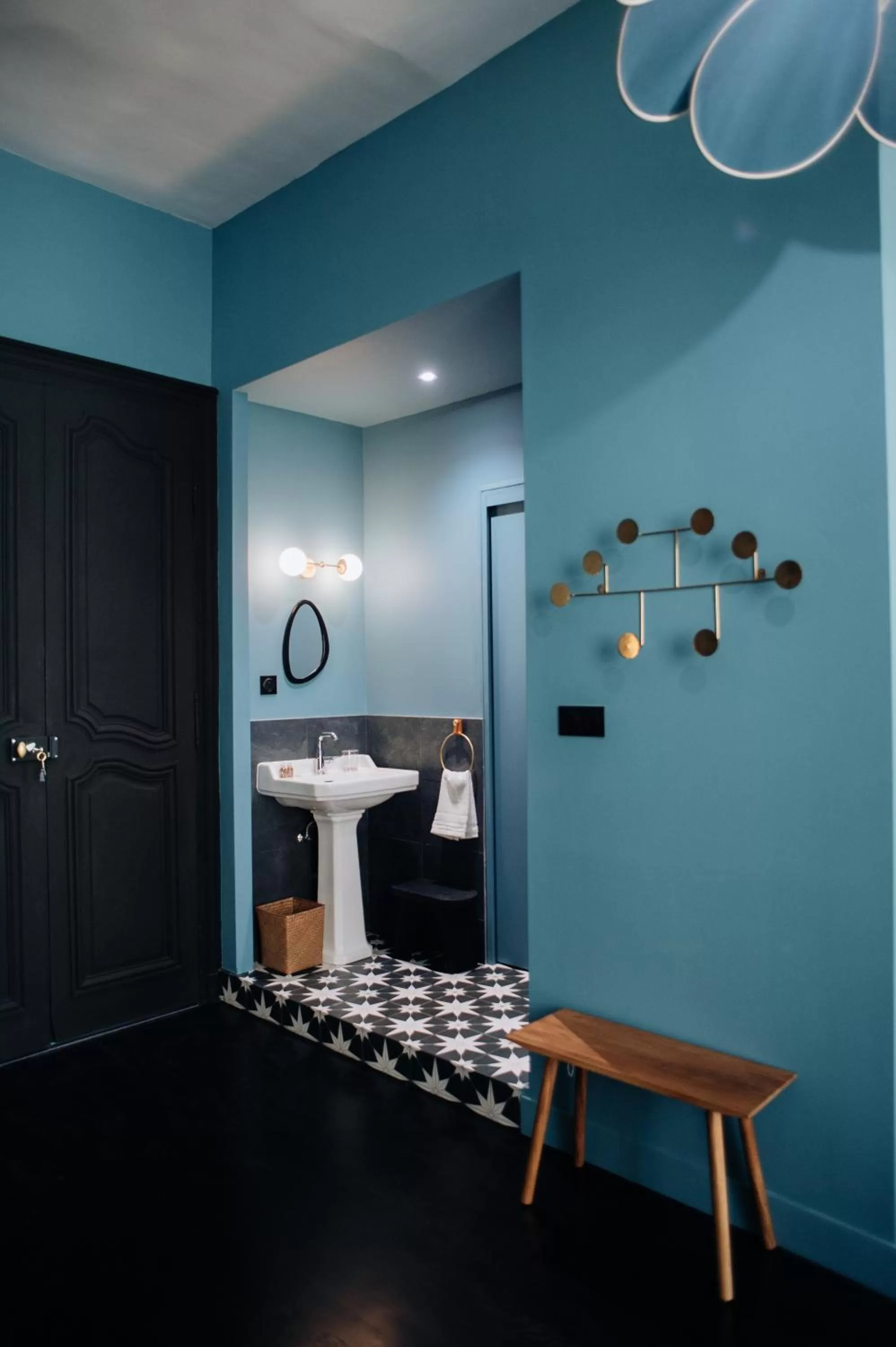 Bathroom, Bed in Hotel de Fouquet - Chambres d'hôtes