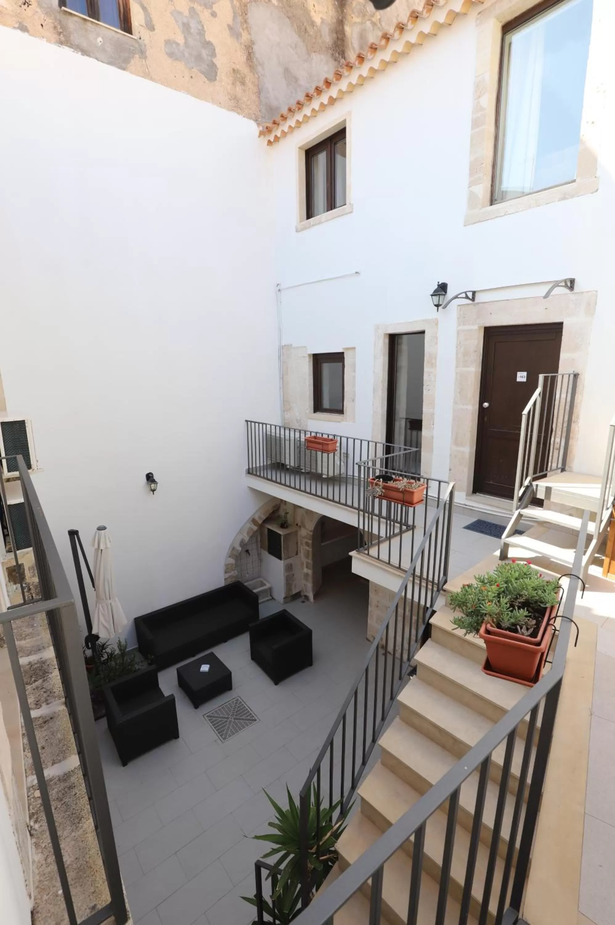 Patio in Italiana Resort Atrio