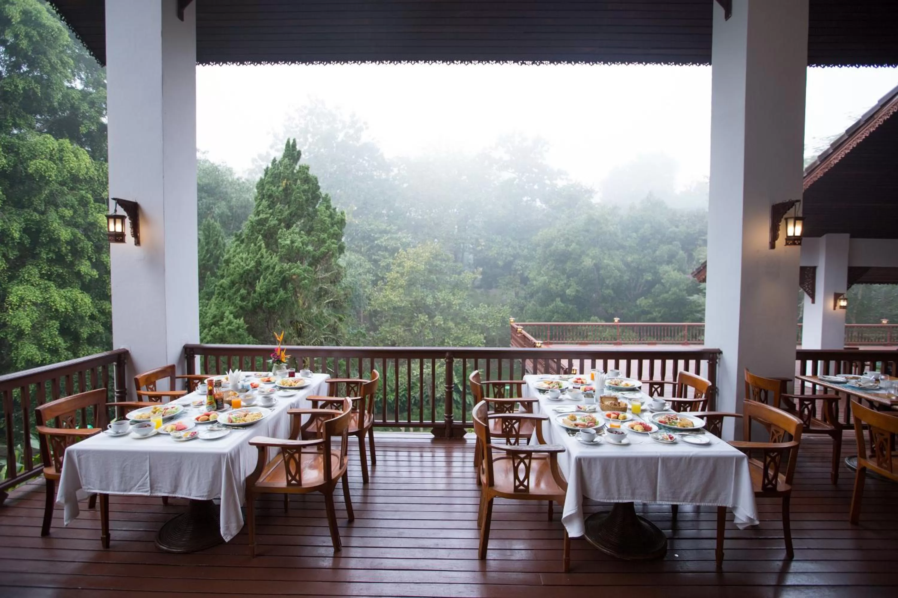 Dining area in The Imperial Mae Hong Son Resort