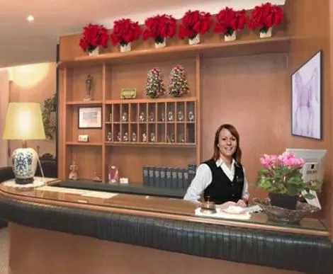 Lobby or reception in Giardino Hotel