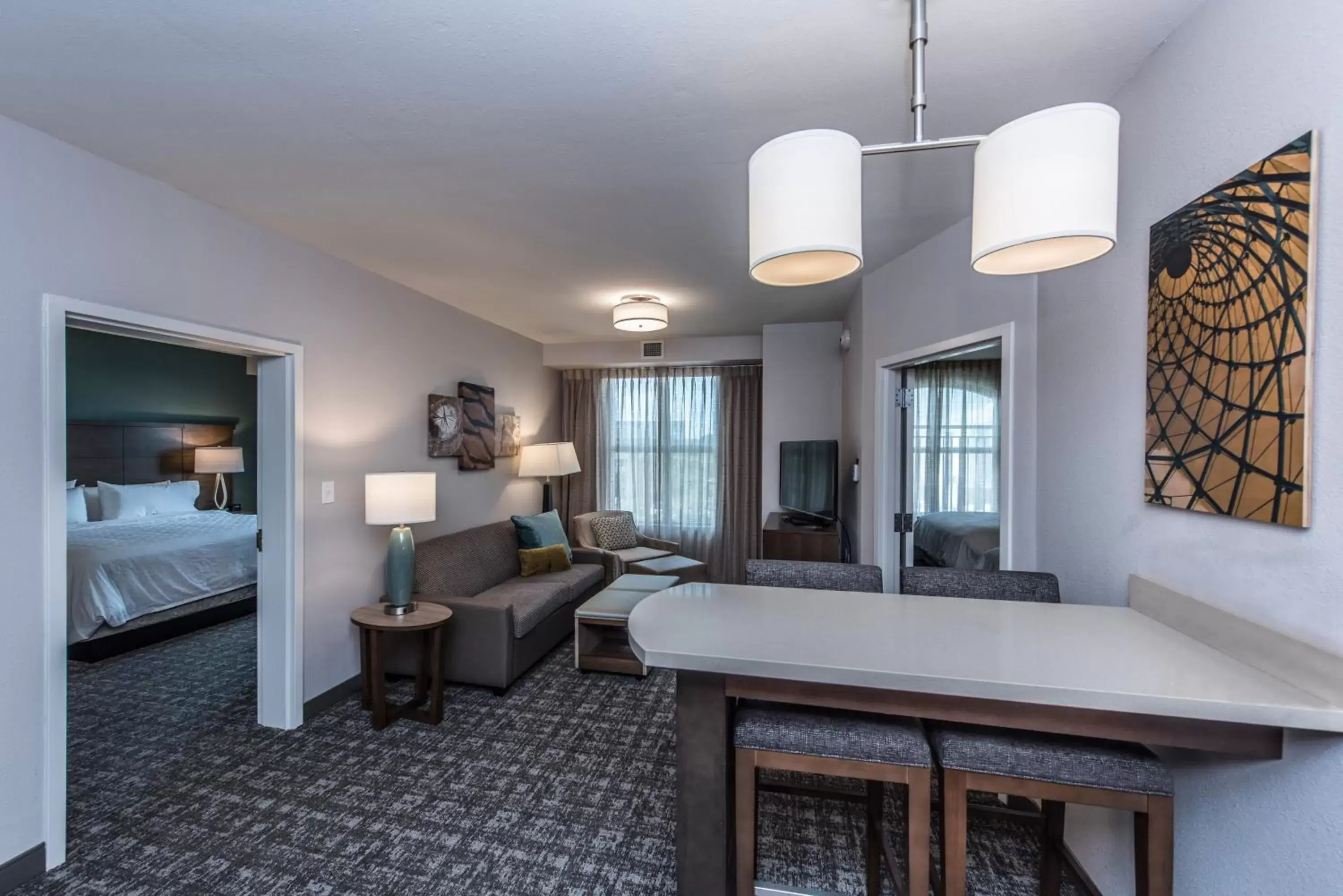 Two-Bedroom Suite with Two Bathrooms and Mobility Accessible Tub - Non-Smoking in Staybridge Suites Charleston - Mount Pleasant, an IHG Hotel Two-Bedroom Suite with Two Bathrooms and Mobility Accessible Tub - Non-Smoking in Staybridge Suites Charleston - Mount Pleasant, an IHG Hotel