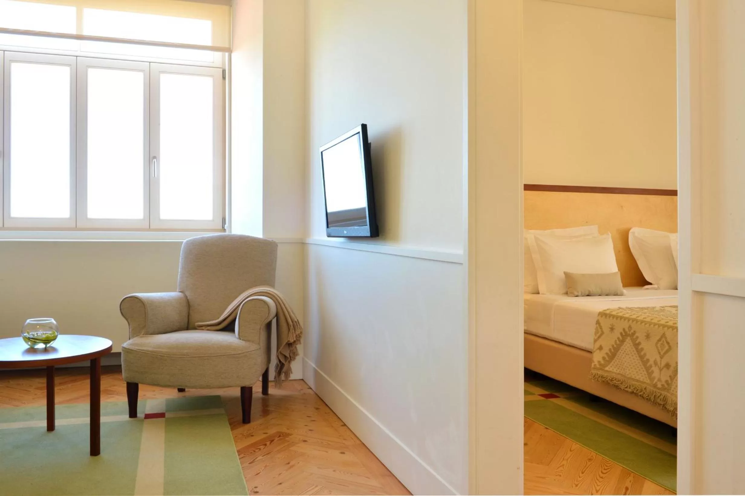 Decorative detail, Bed in Pousada da Serra da Estrela