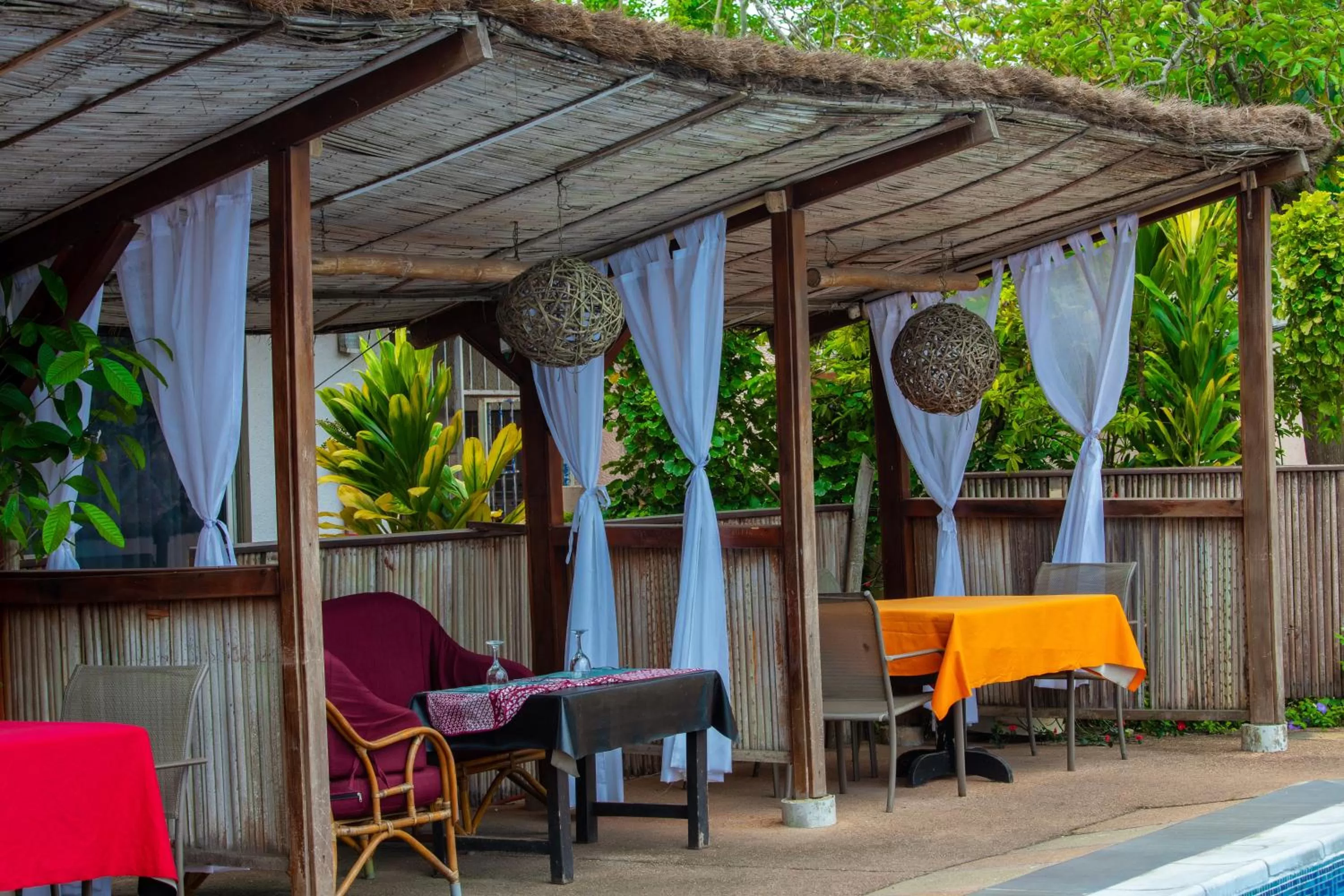 Swimming pool in Hotel Le Marly