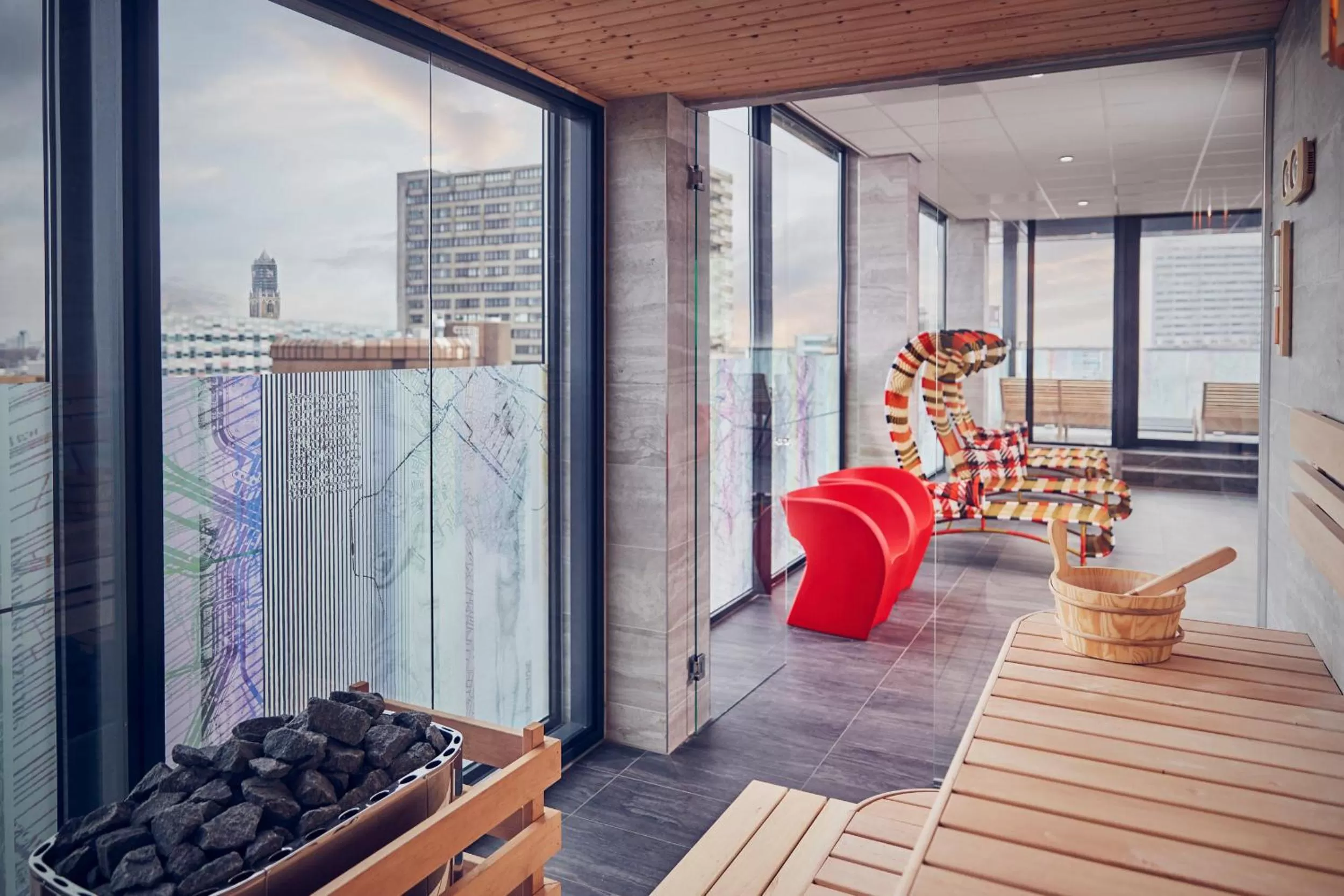 Sauna in Inntel Hotels Utrecht Centre