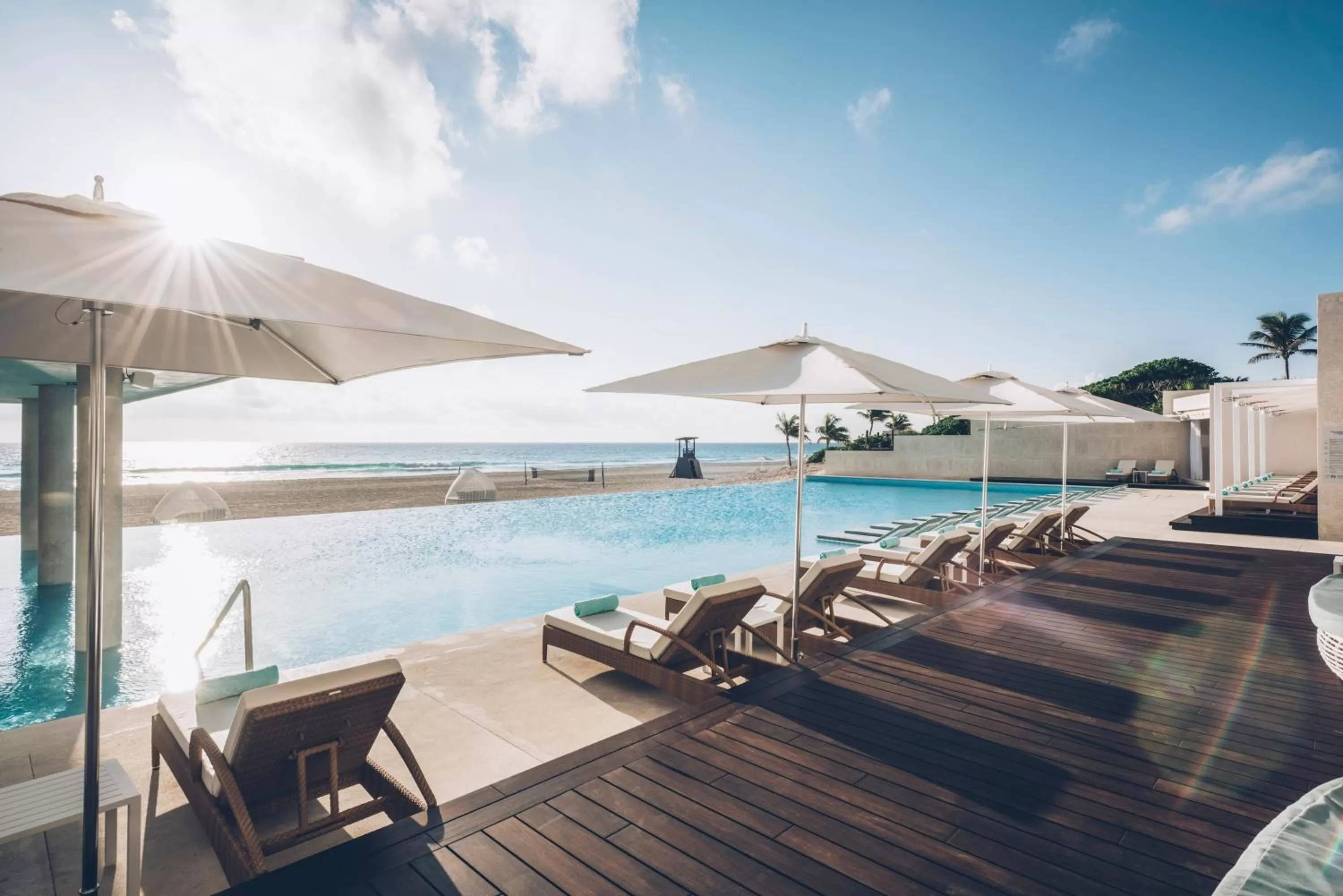 Swimming pool in Coral Level at Iberostar Selection Cancun