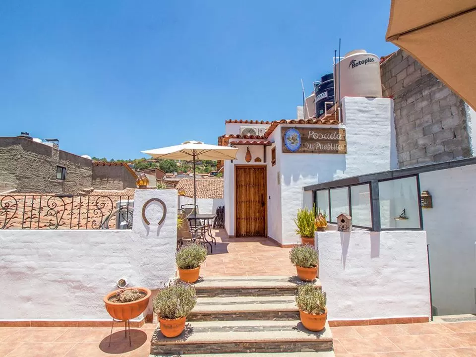 Facade/entrance in Hotel Mi Pueblito Tapalpa