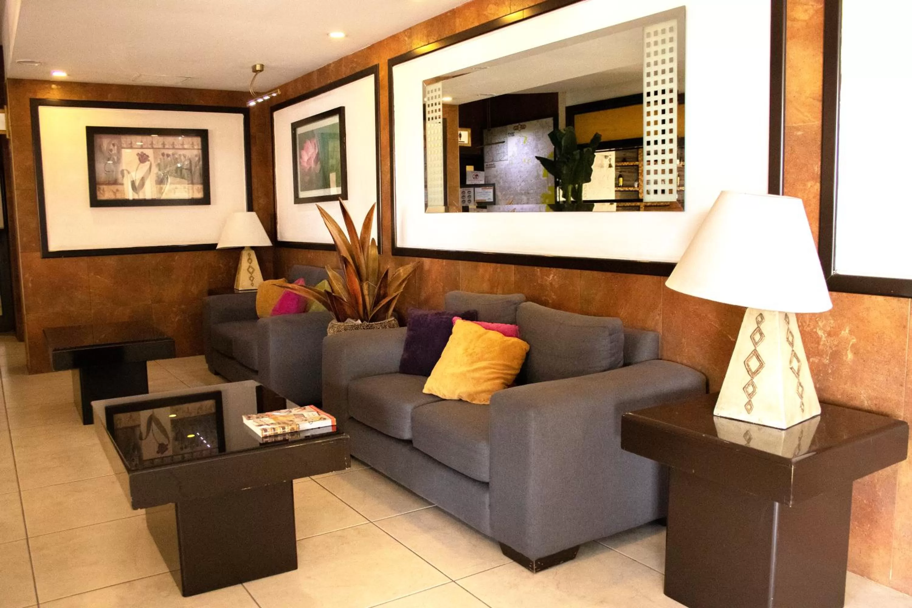 Living room in Hotel Santa Irene Guadalajara