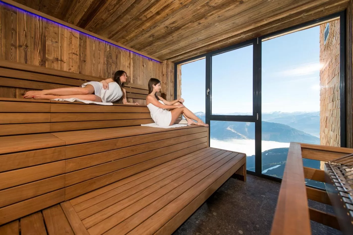 Sauna in Berghotel Schmittenhöhe