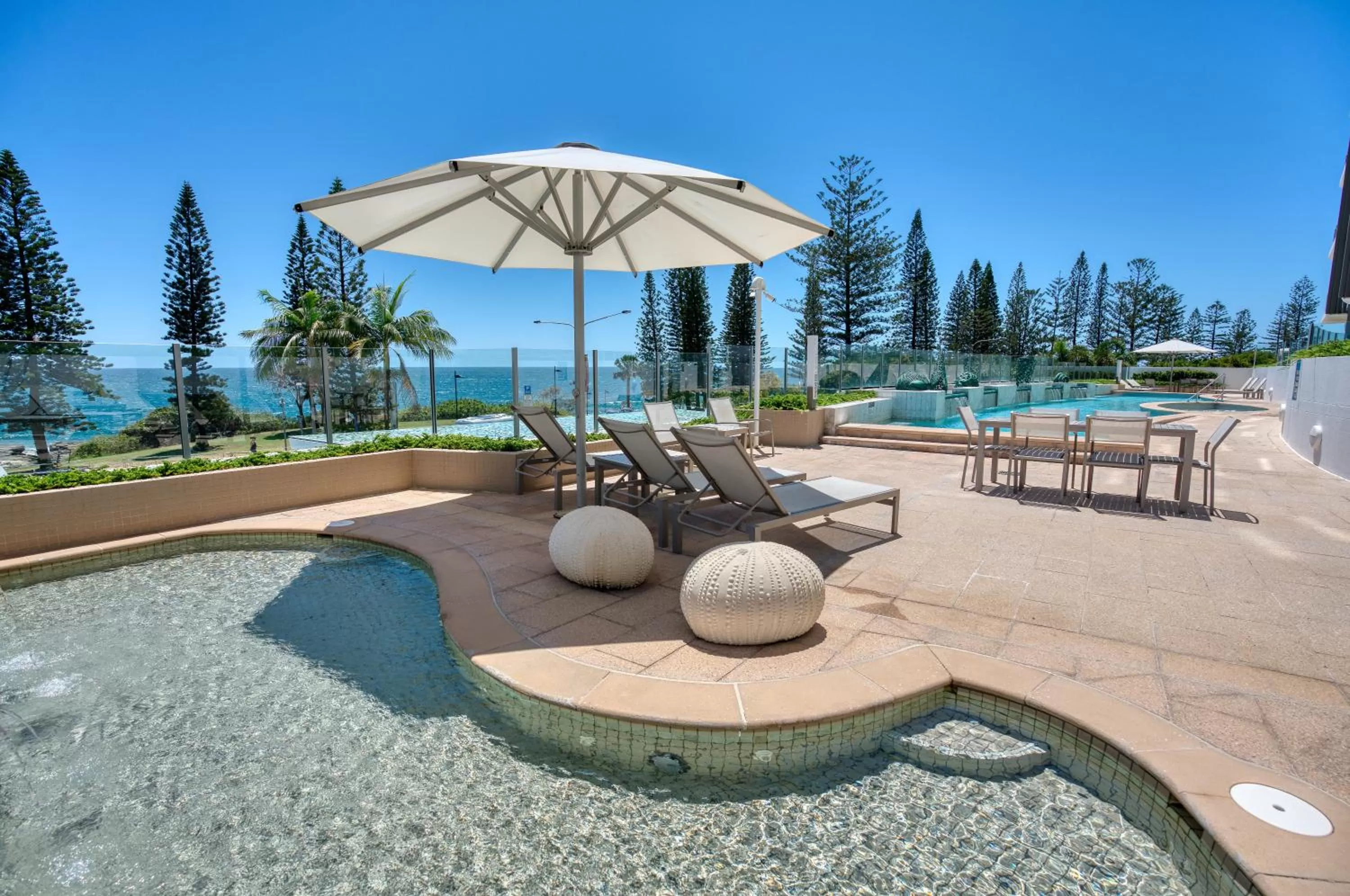 Swimming pool in Oceans Mooloolaba