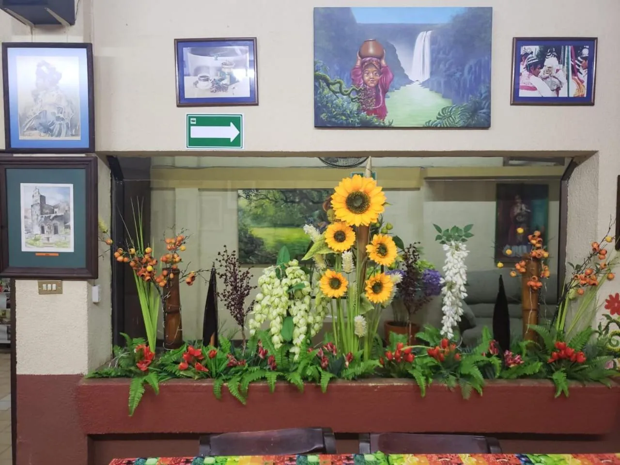 Decorative detail in Hotel Riviera