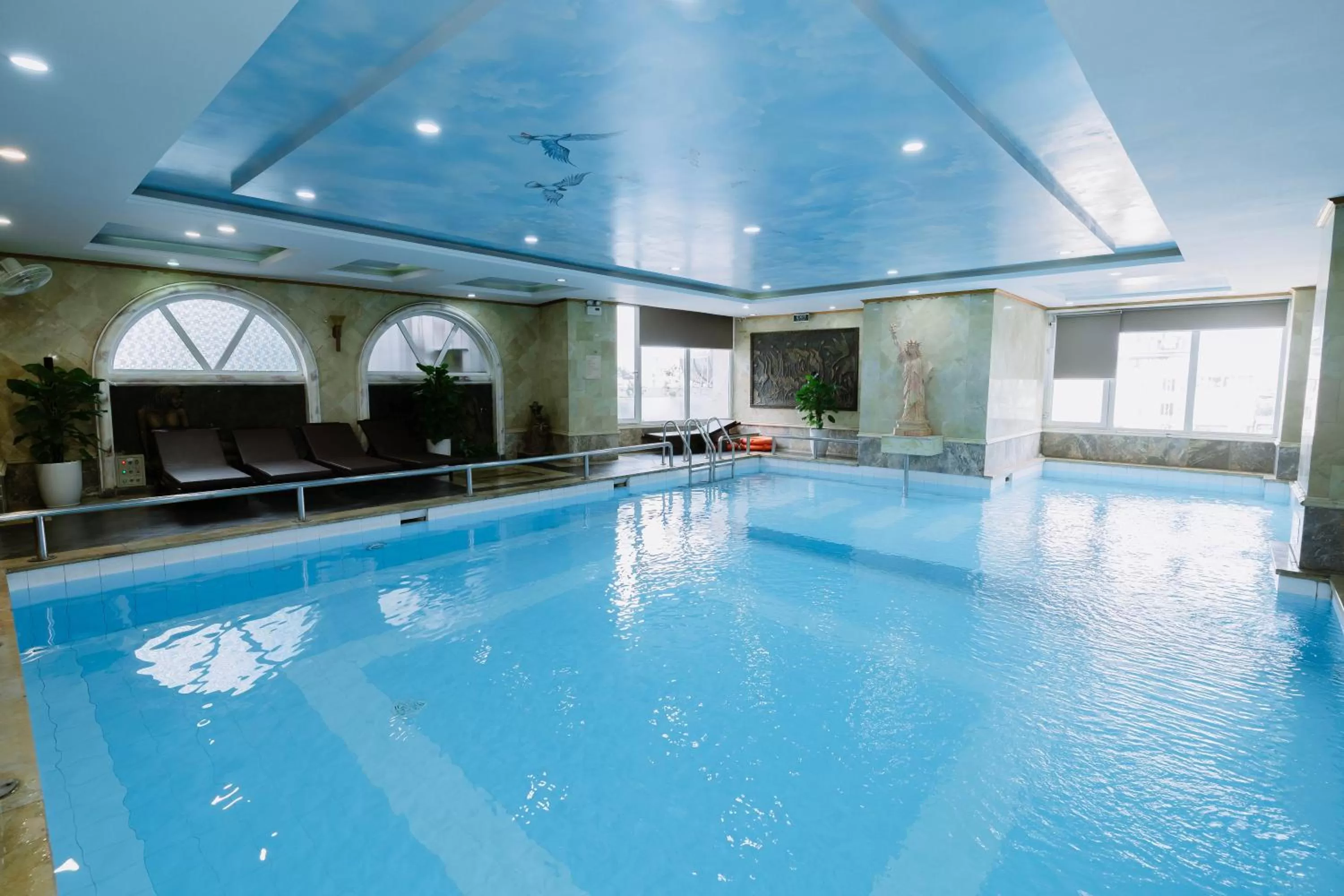 Swimming pool in A25 Luxury Hotel