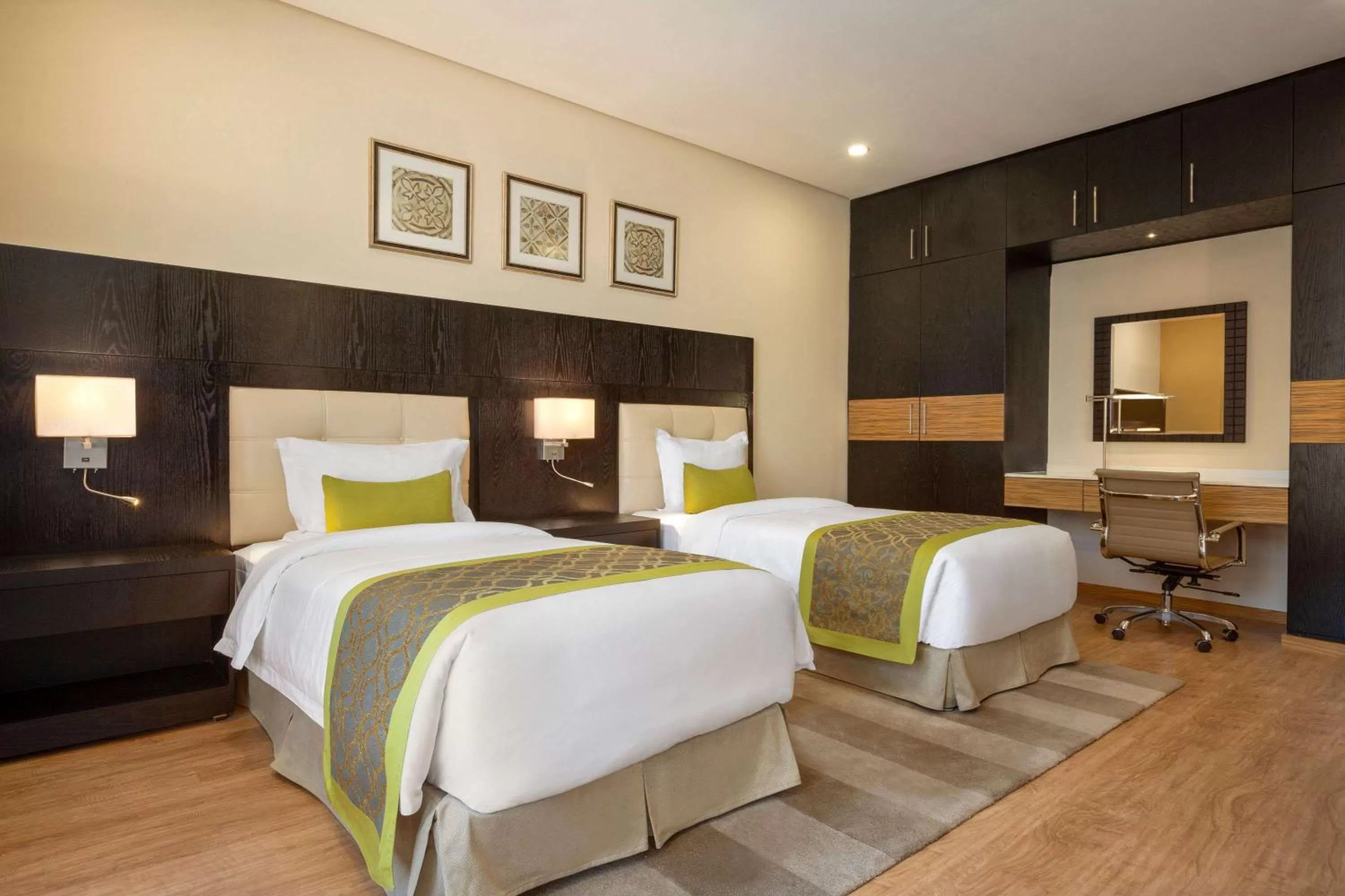 Photo of the whole room, Bed in Wyndham Garden Manama