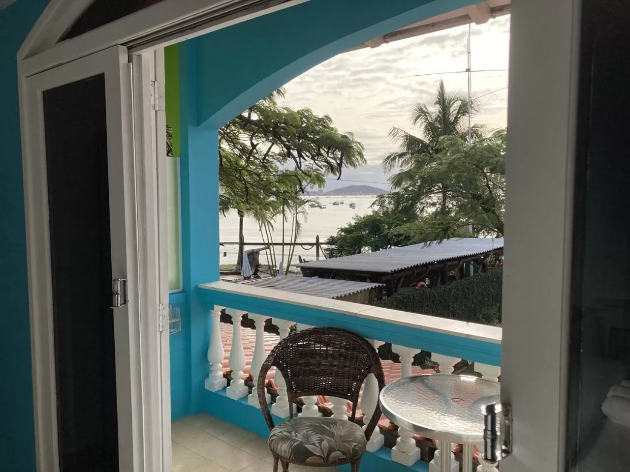Balcony/Terrace in Pousada Marinamarela