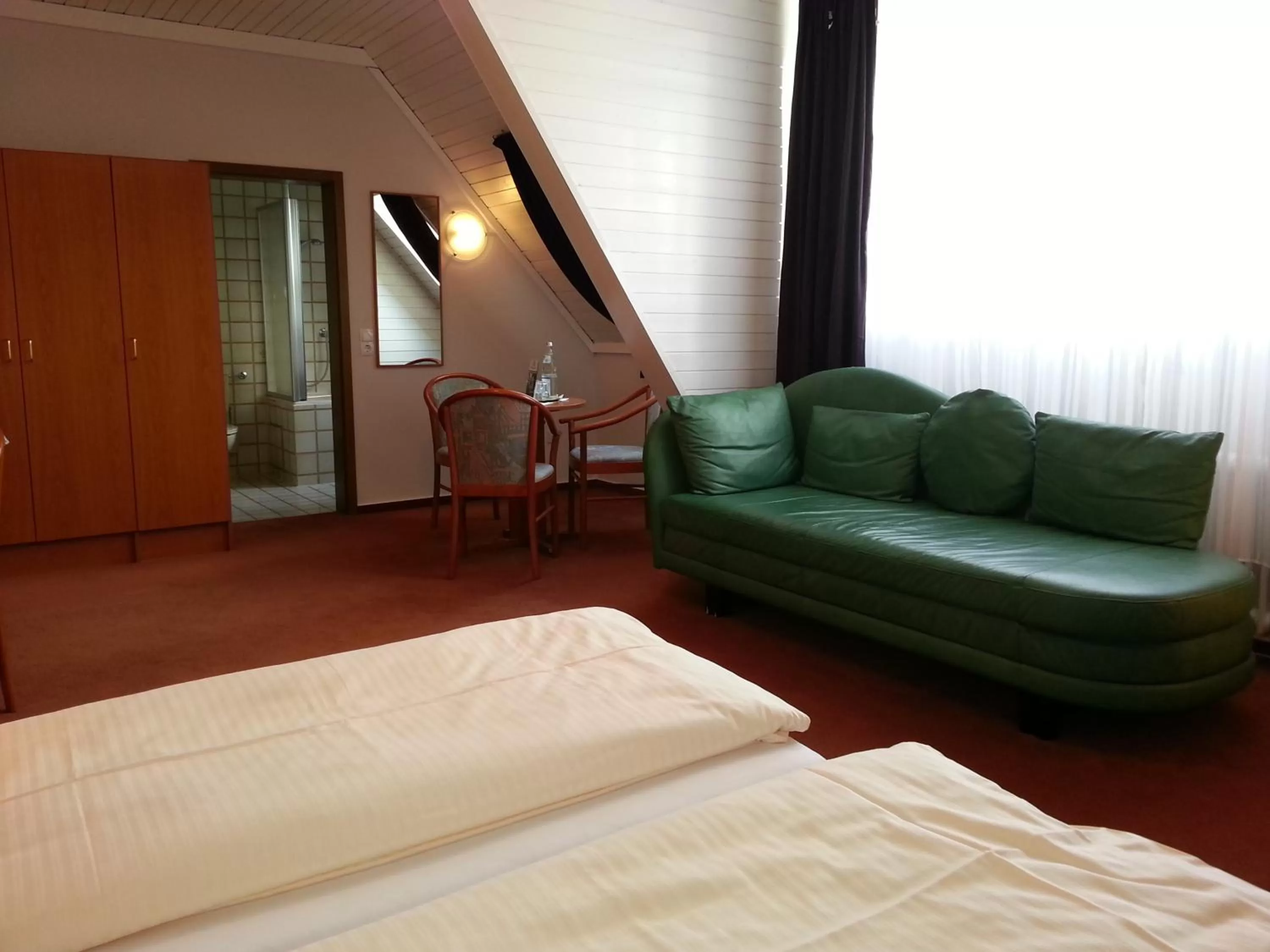 Photo of the whole room, Bed in Hotel Restaurant Klostermühle