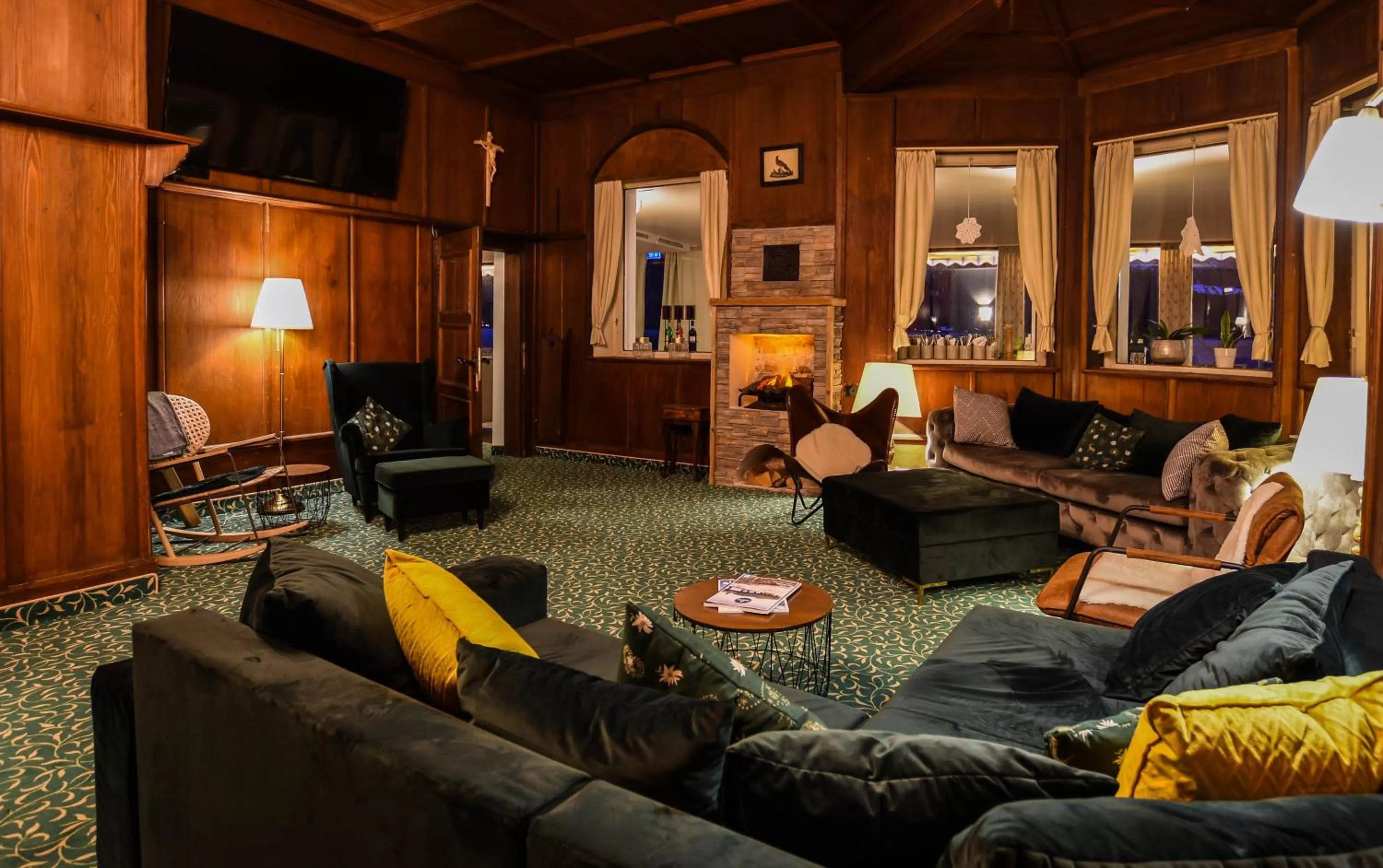 Seating area in Seehotel zur Post