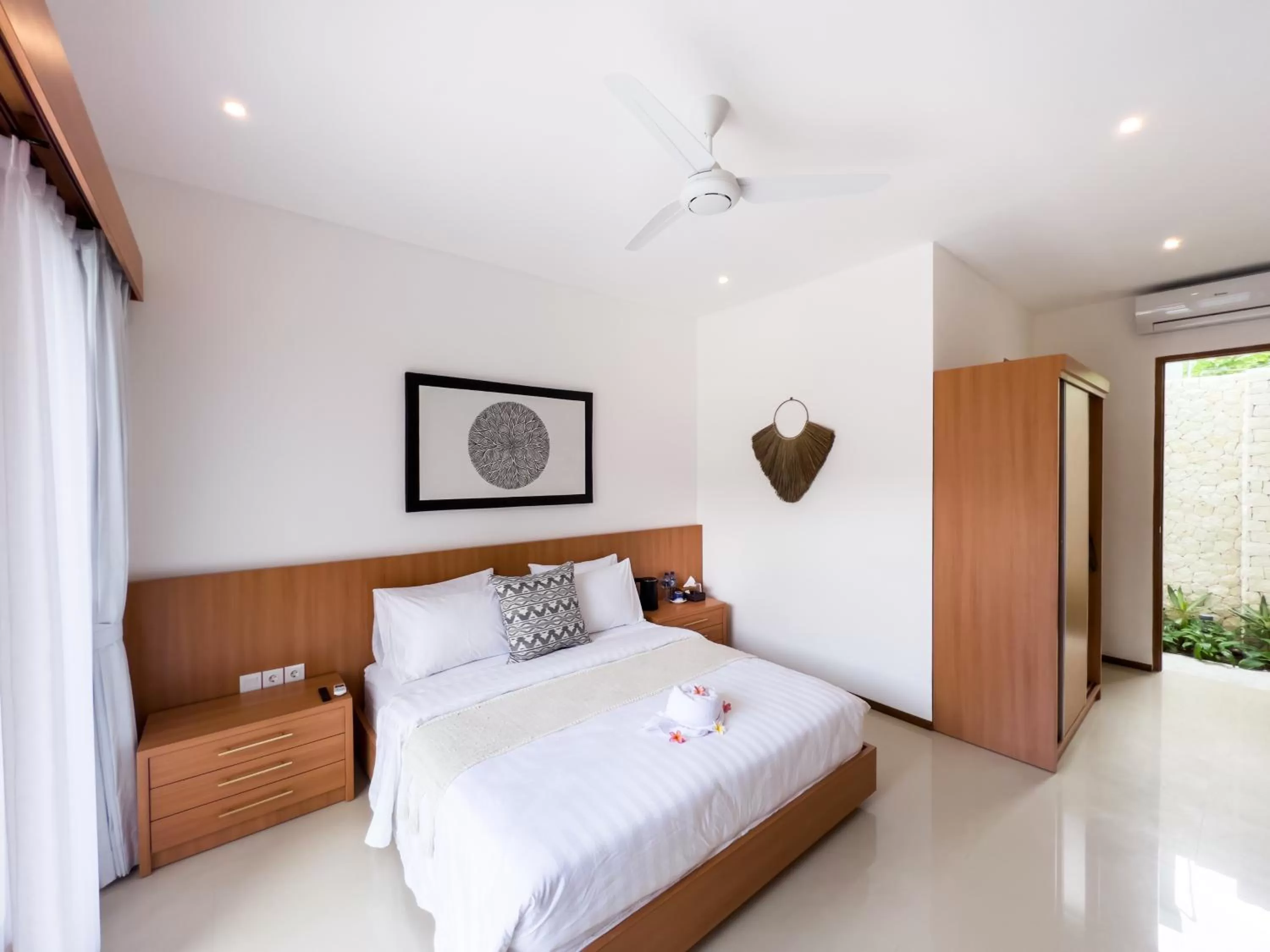 Bed in Puspa Ayu Villas & Apartments