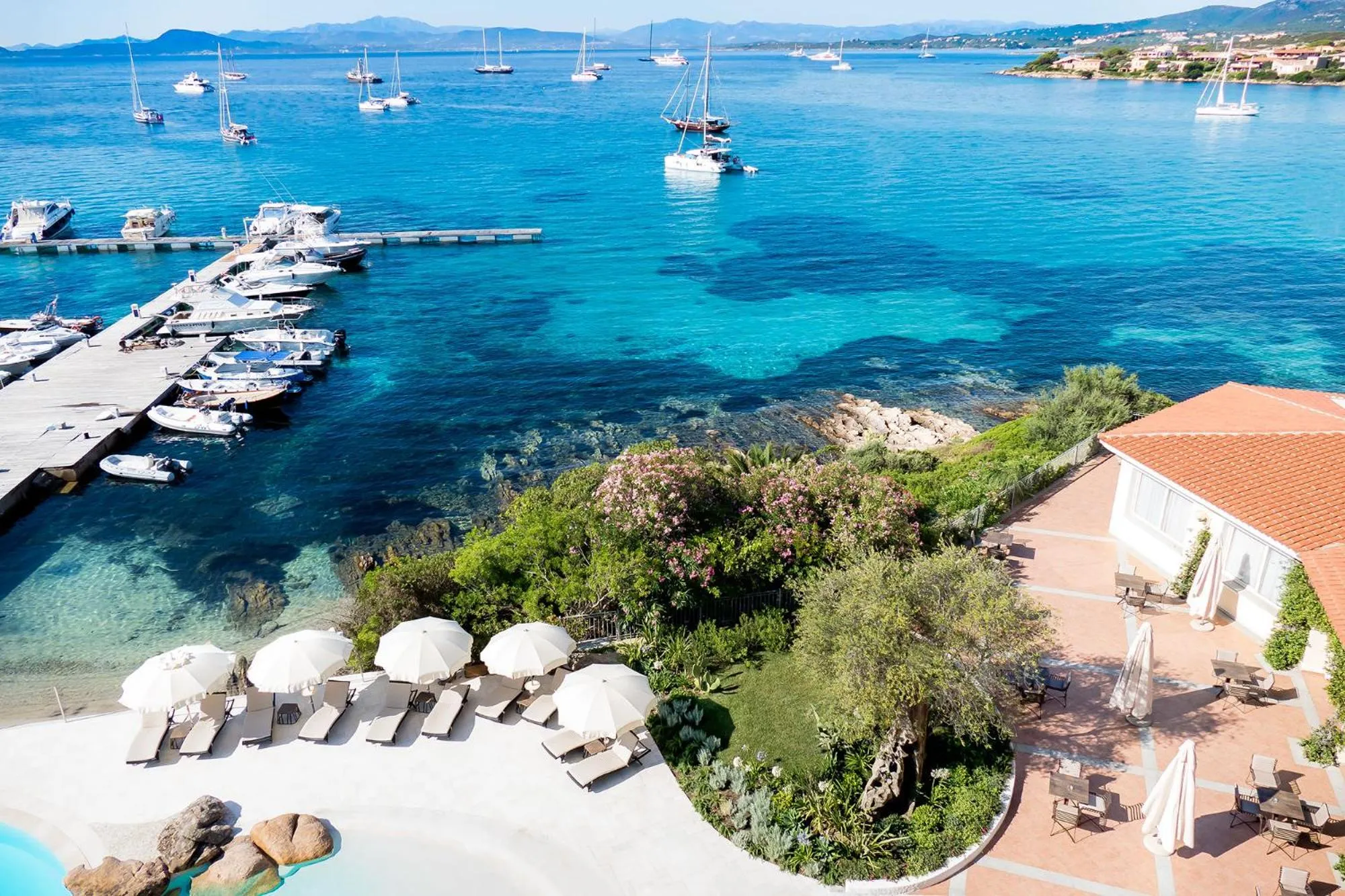 Bird's eye view in Gabbiano Azzurro Hotel & Suites