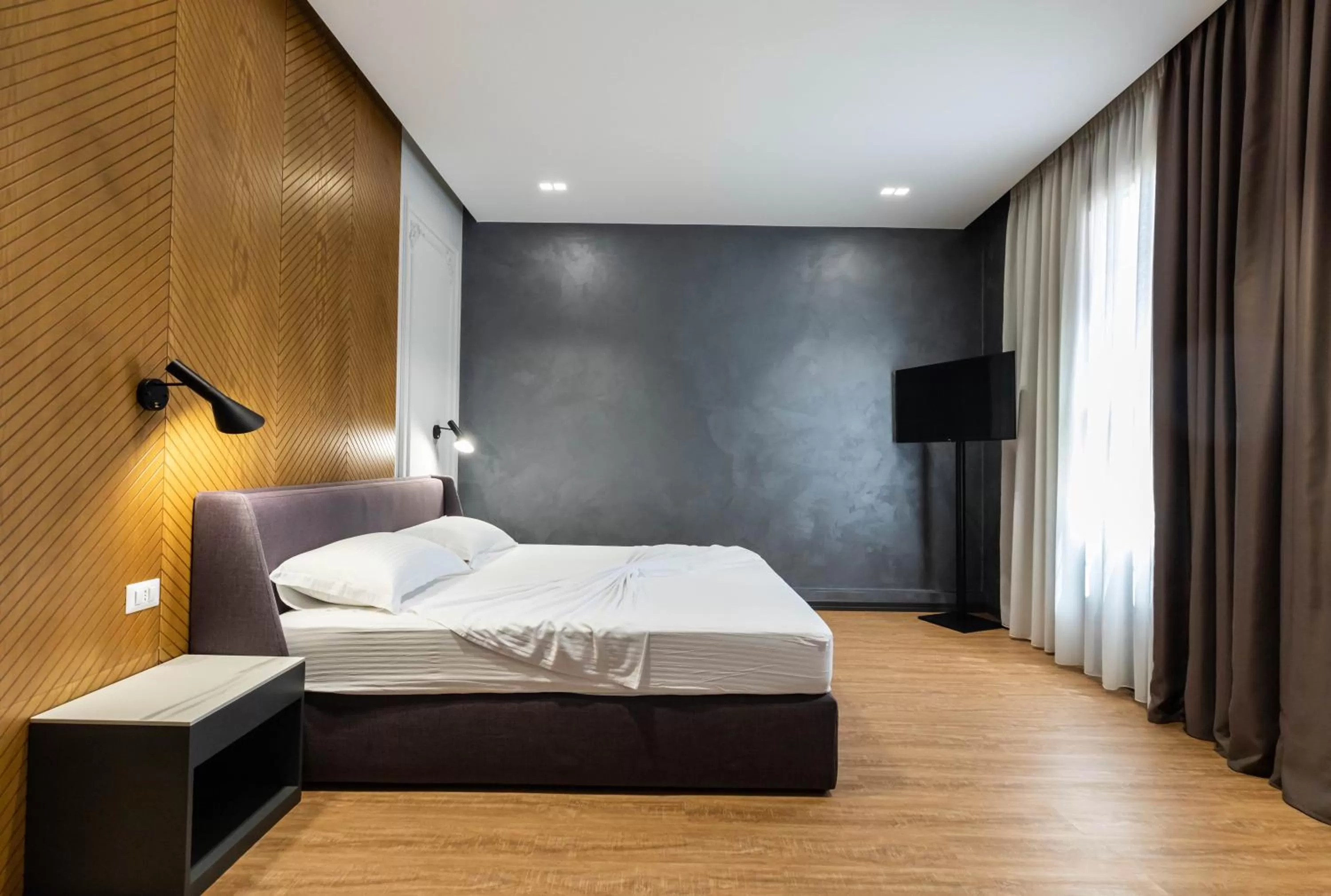 Bedroom, Bed in Hotel La Favorita