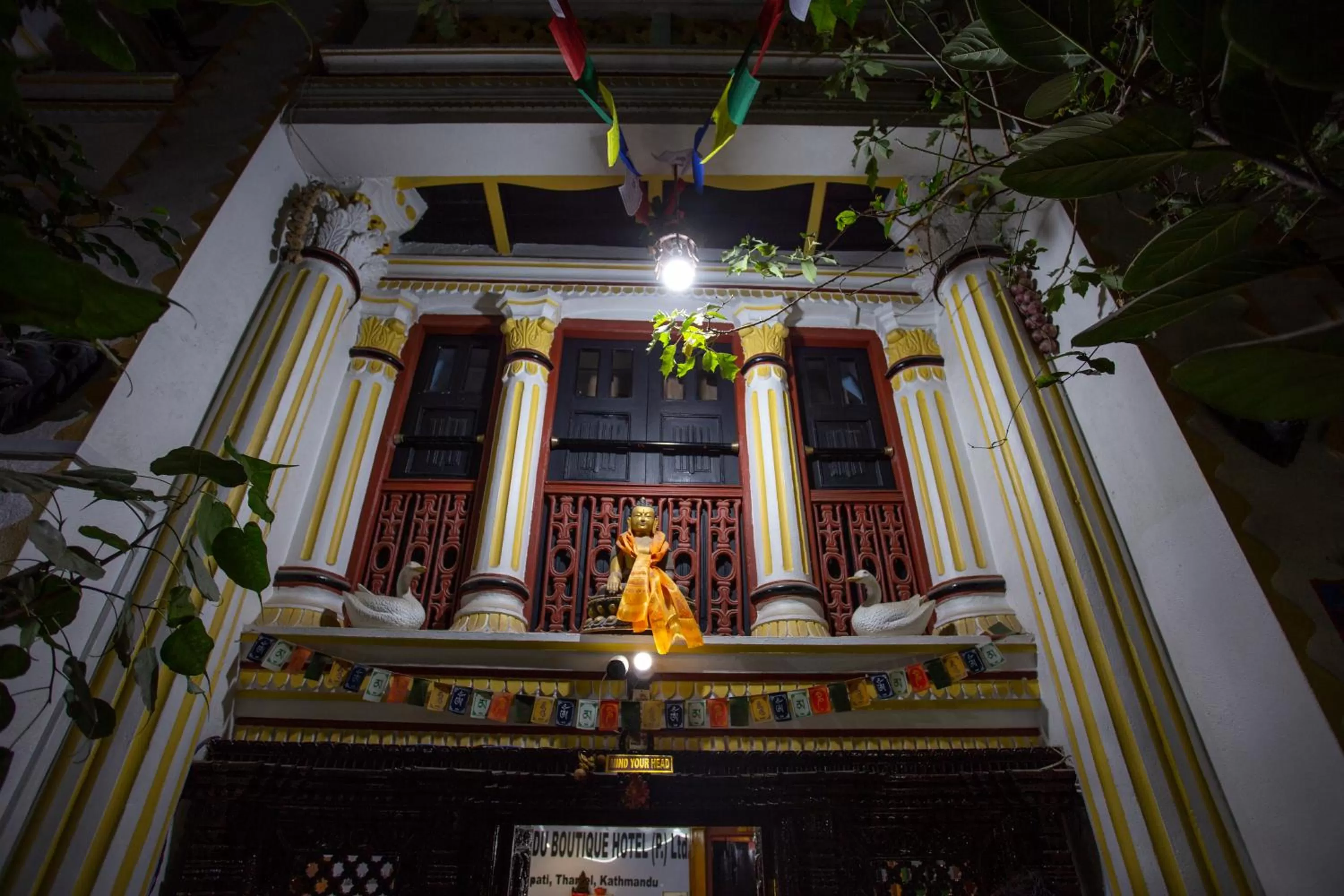 Property building in Kathmandu Boutique Hotel