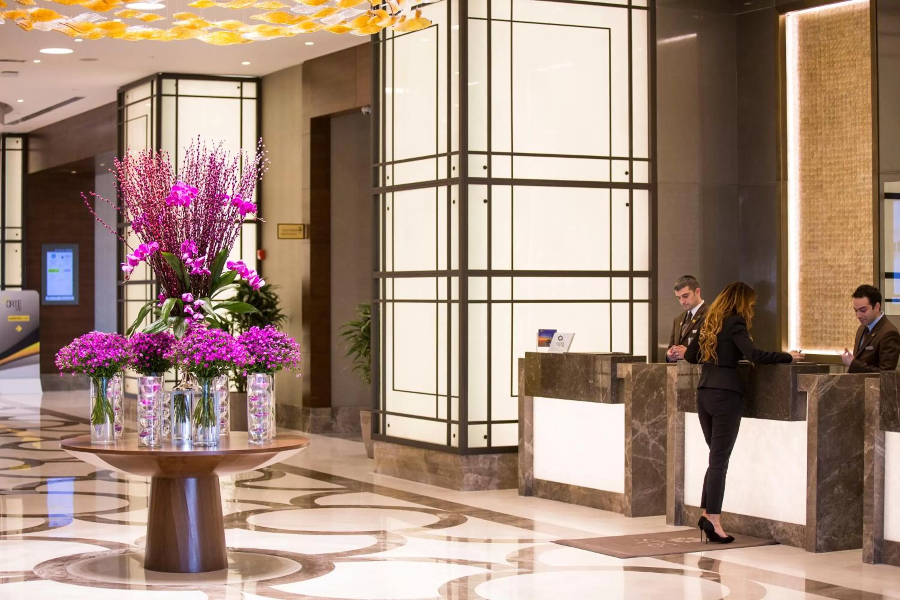 Lobby or reception in Sheraton Grand Istanbul Atasehir