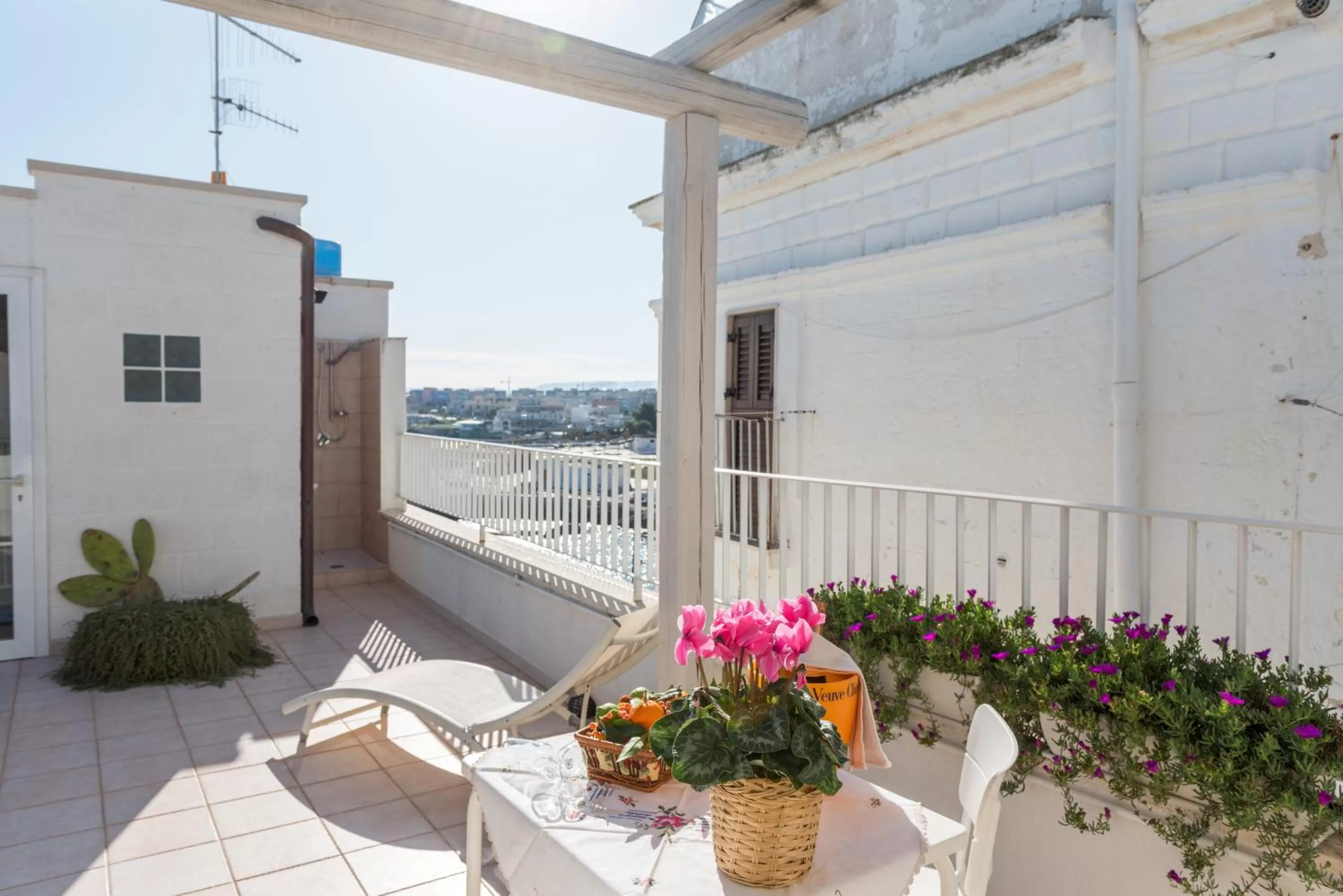 Balcony/Terrace in Carpe Diem B&B e Case Vacanza