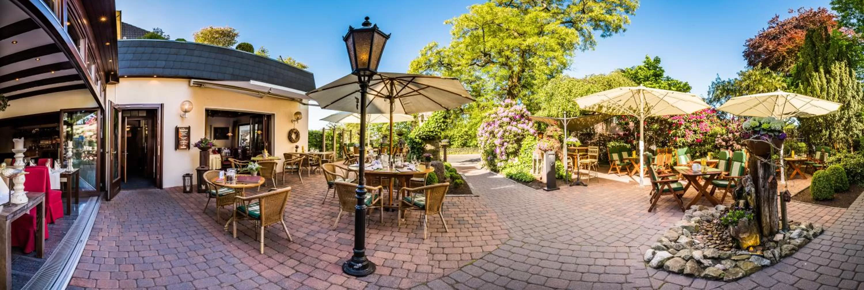 Garden in Burgdorfs Hotel & Restaurant