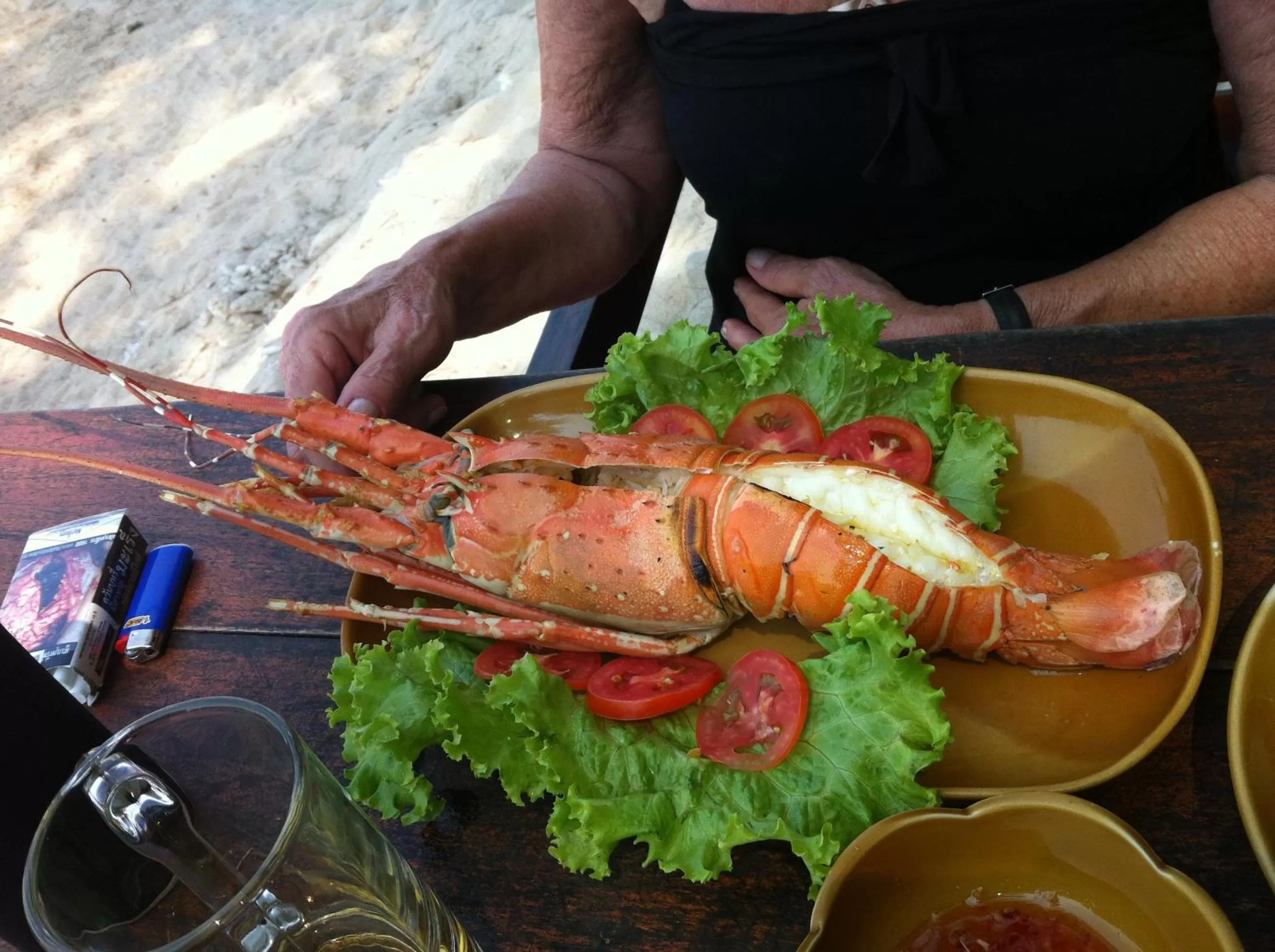 Dinner in Ao Thong beach Resort