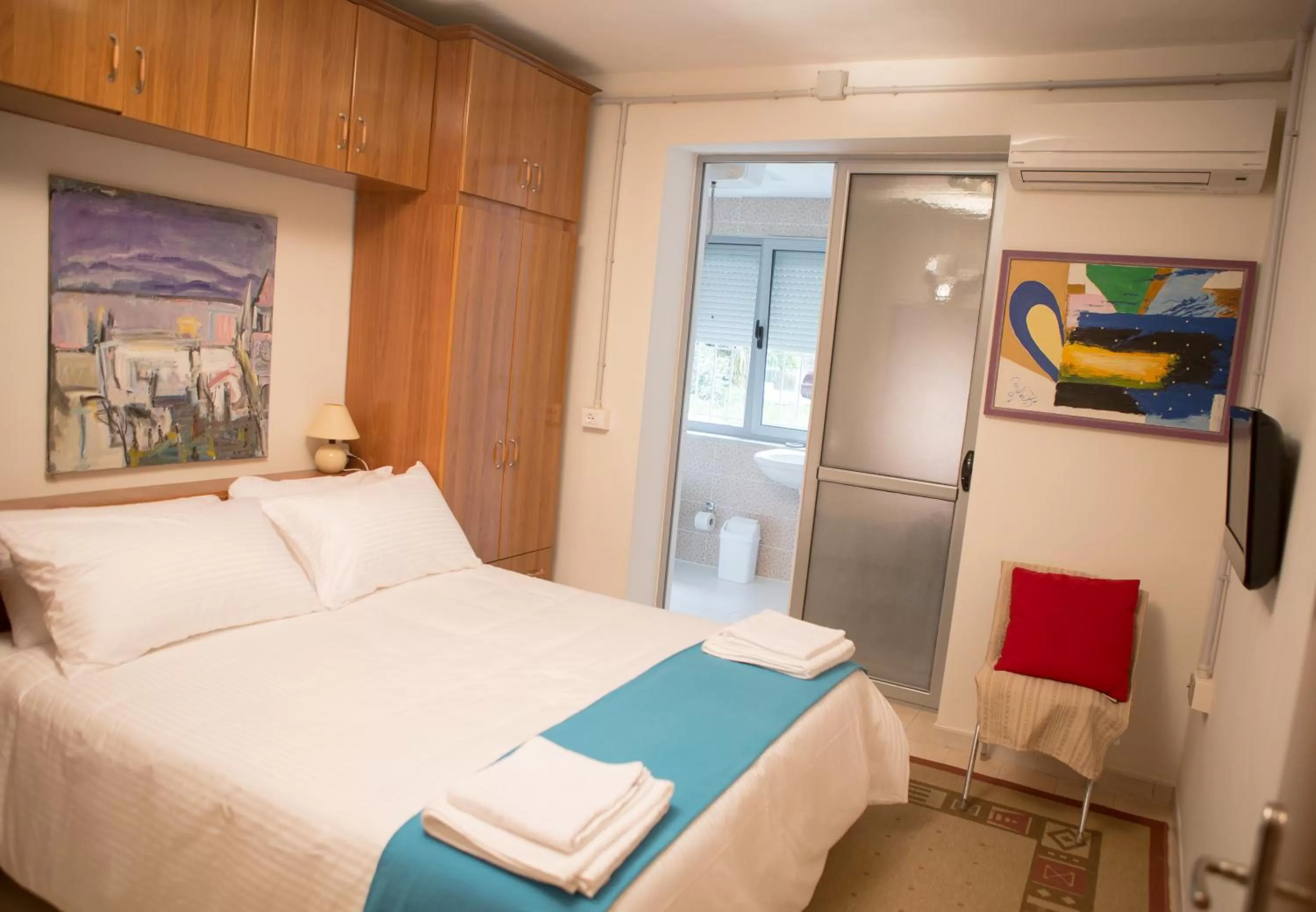 Bed in B&B Artistic Tirana