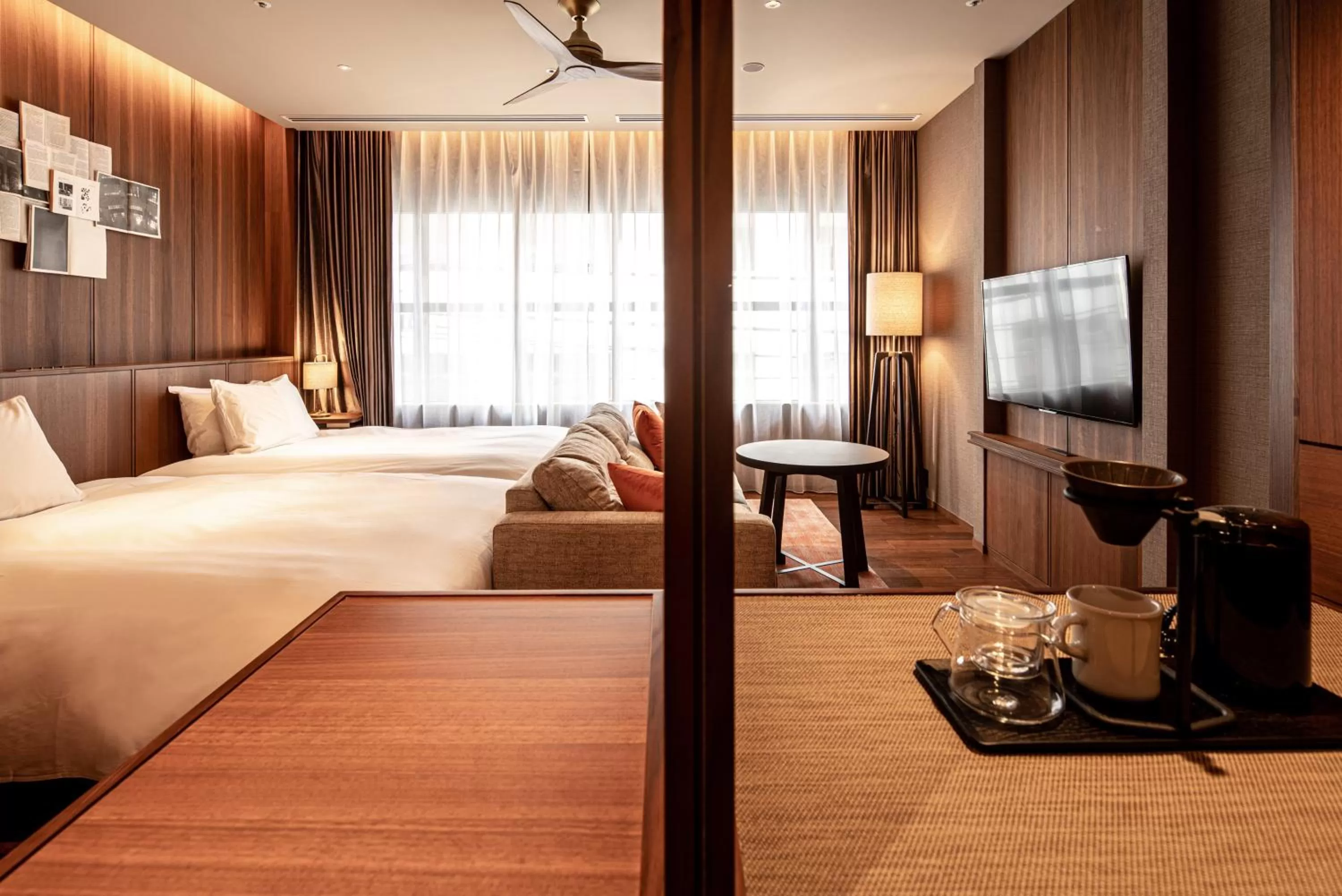 Bedroom, Bed in THE BASICS FUKUOKA