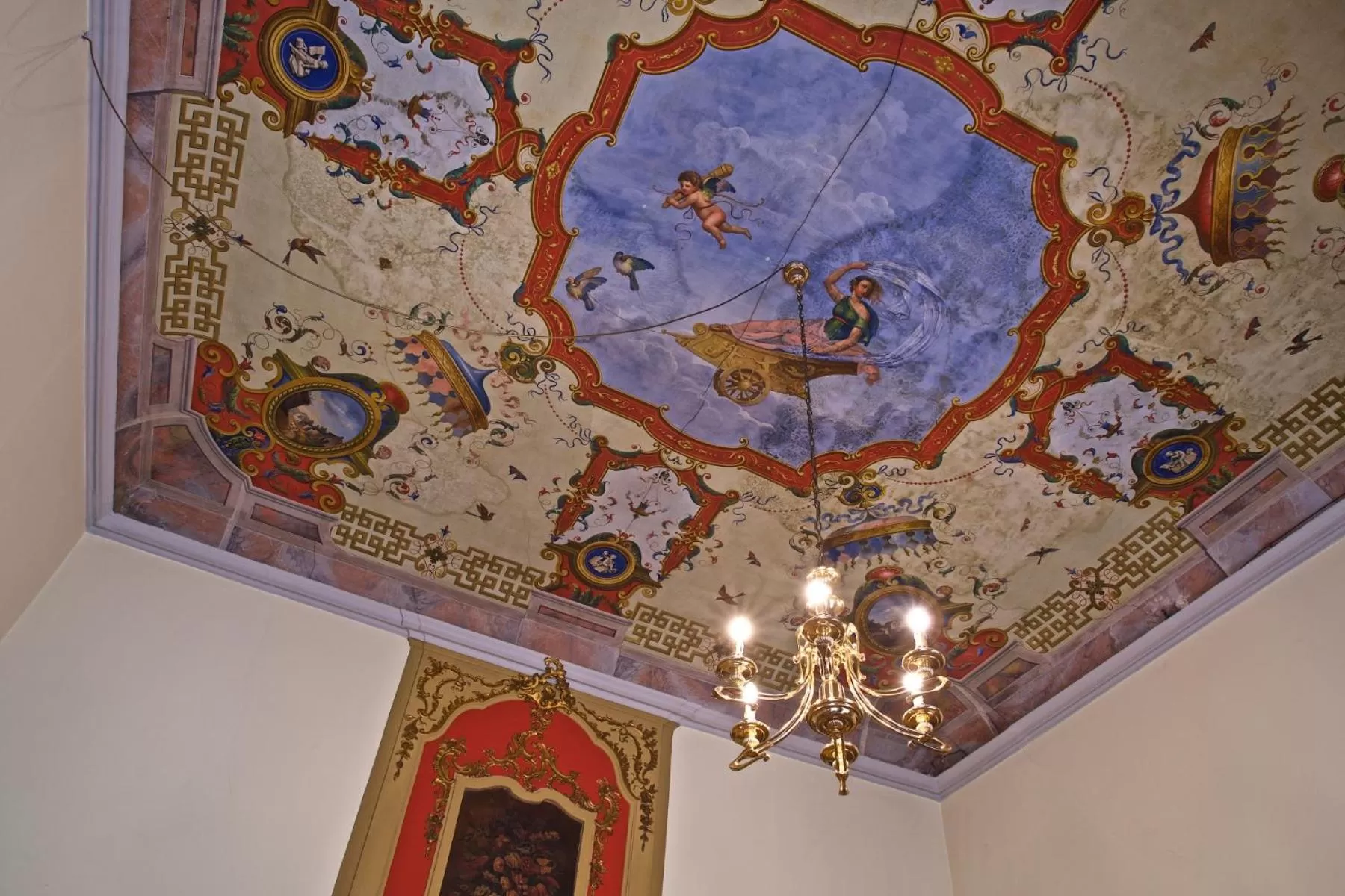 Decorative detail in Hotel La Luna