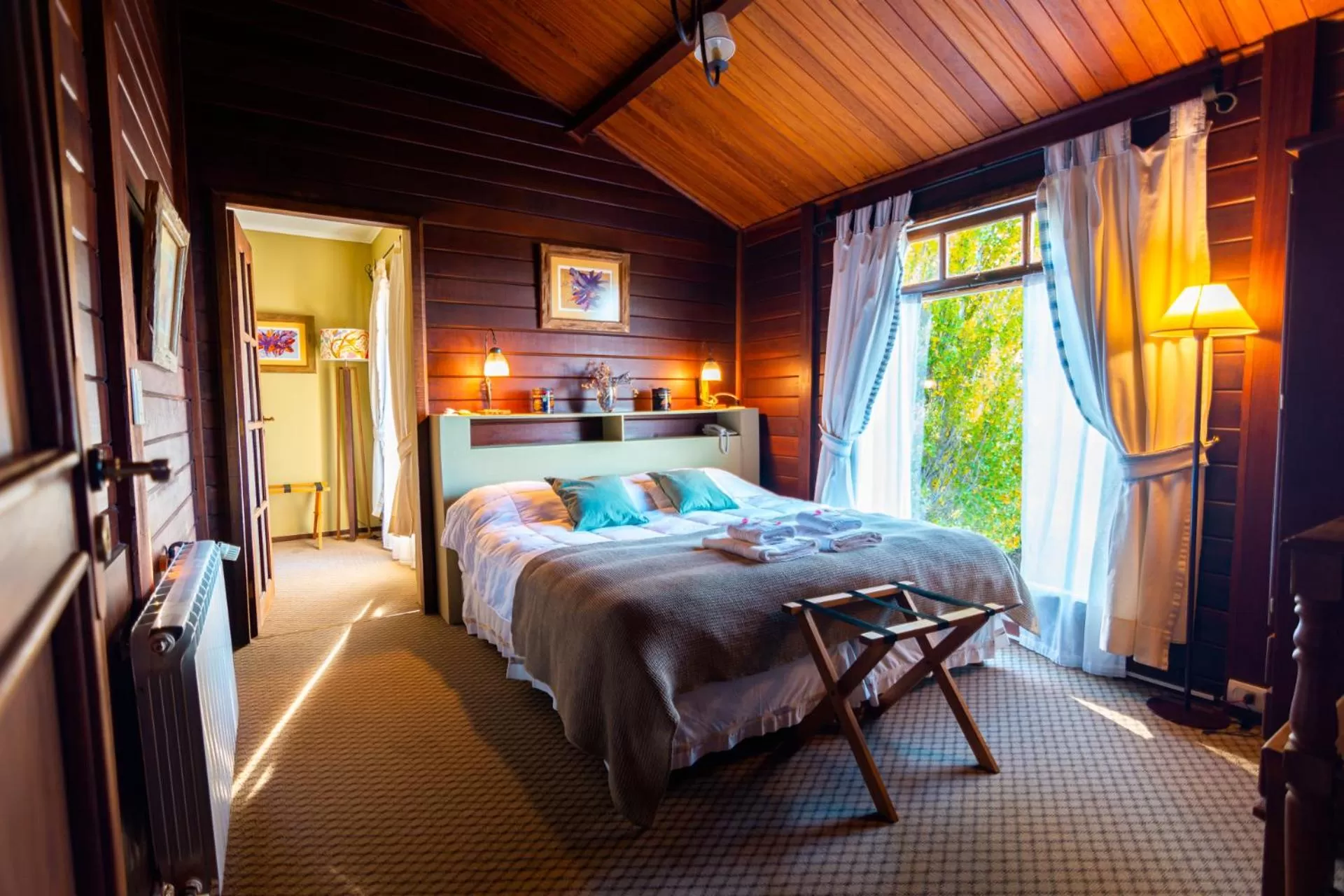 Bed in Hostería El Galpón Del Glaciar