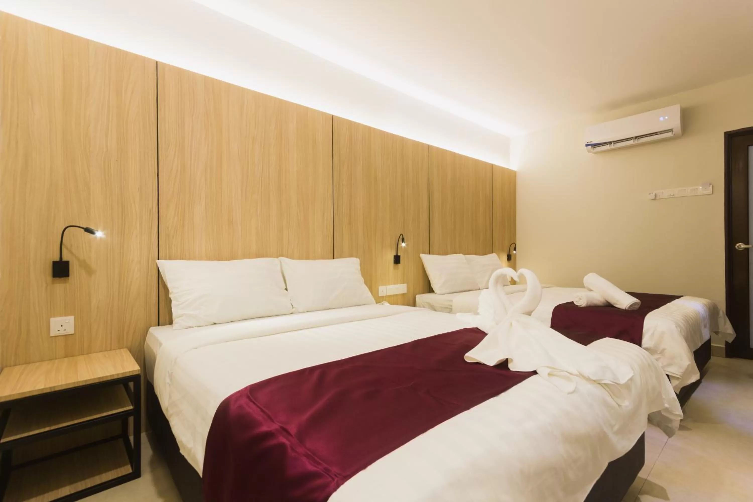 Bed in GM Hotel Kuantan