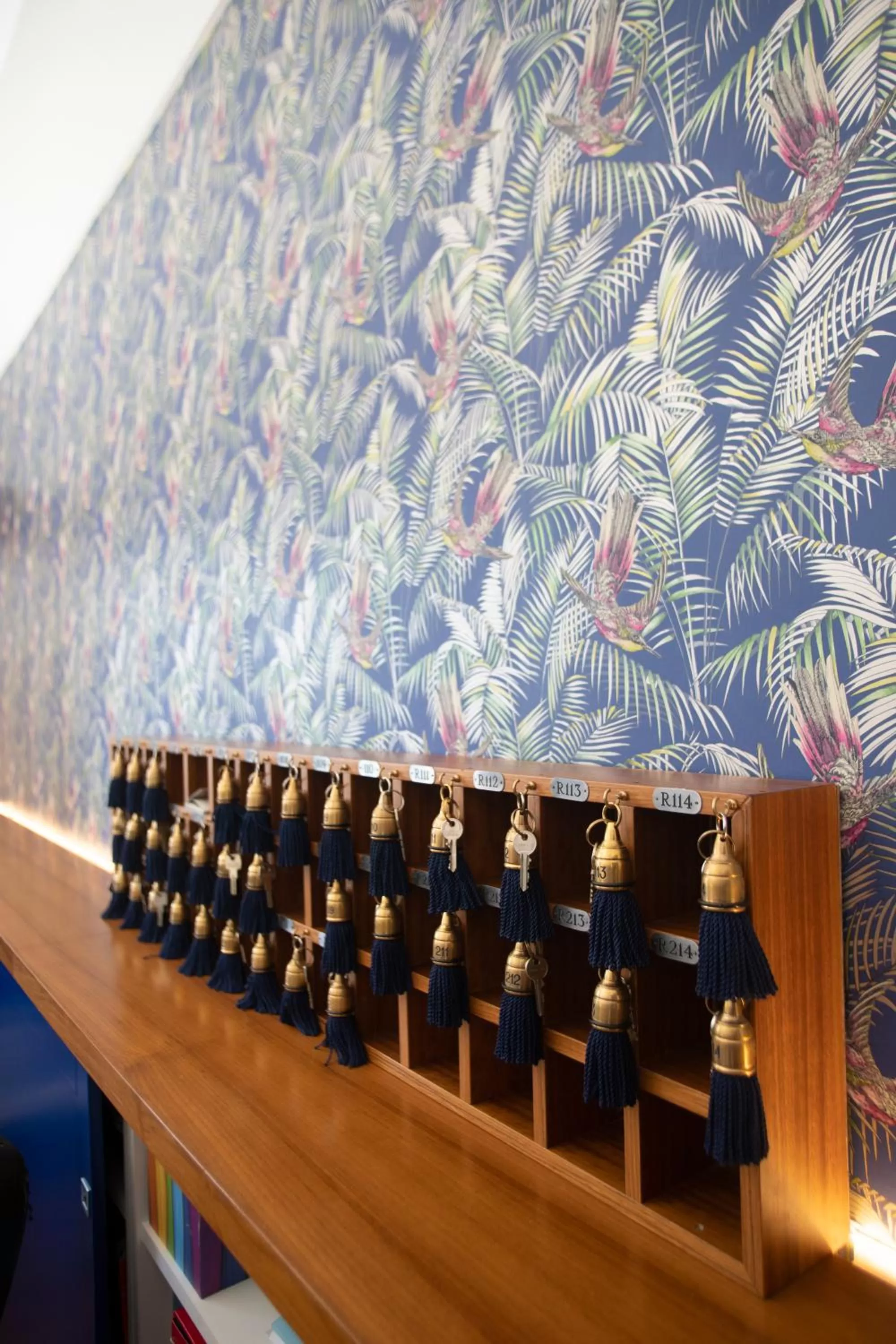 Lobby or reception in Hotel Villa Luisa