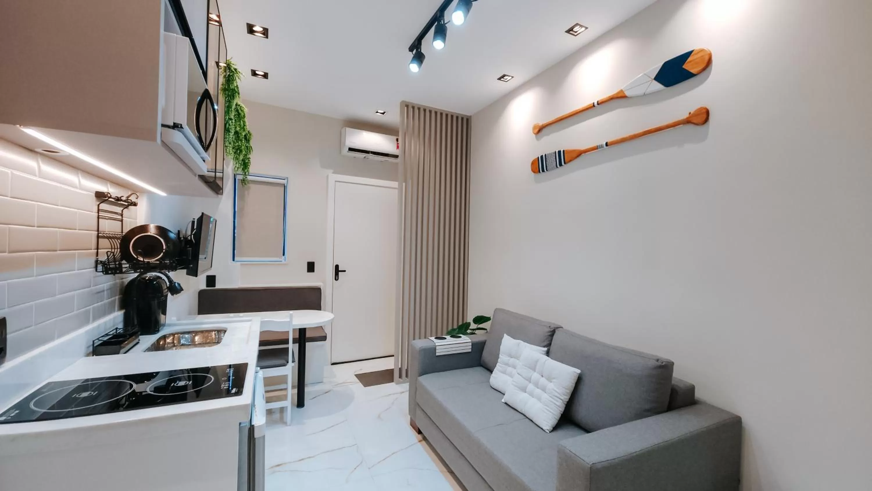 Living room in Pousada Água Marinha