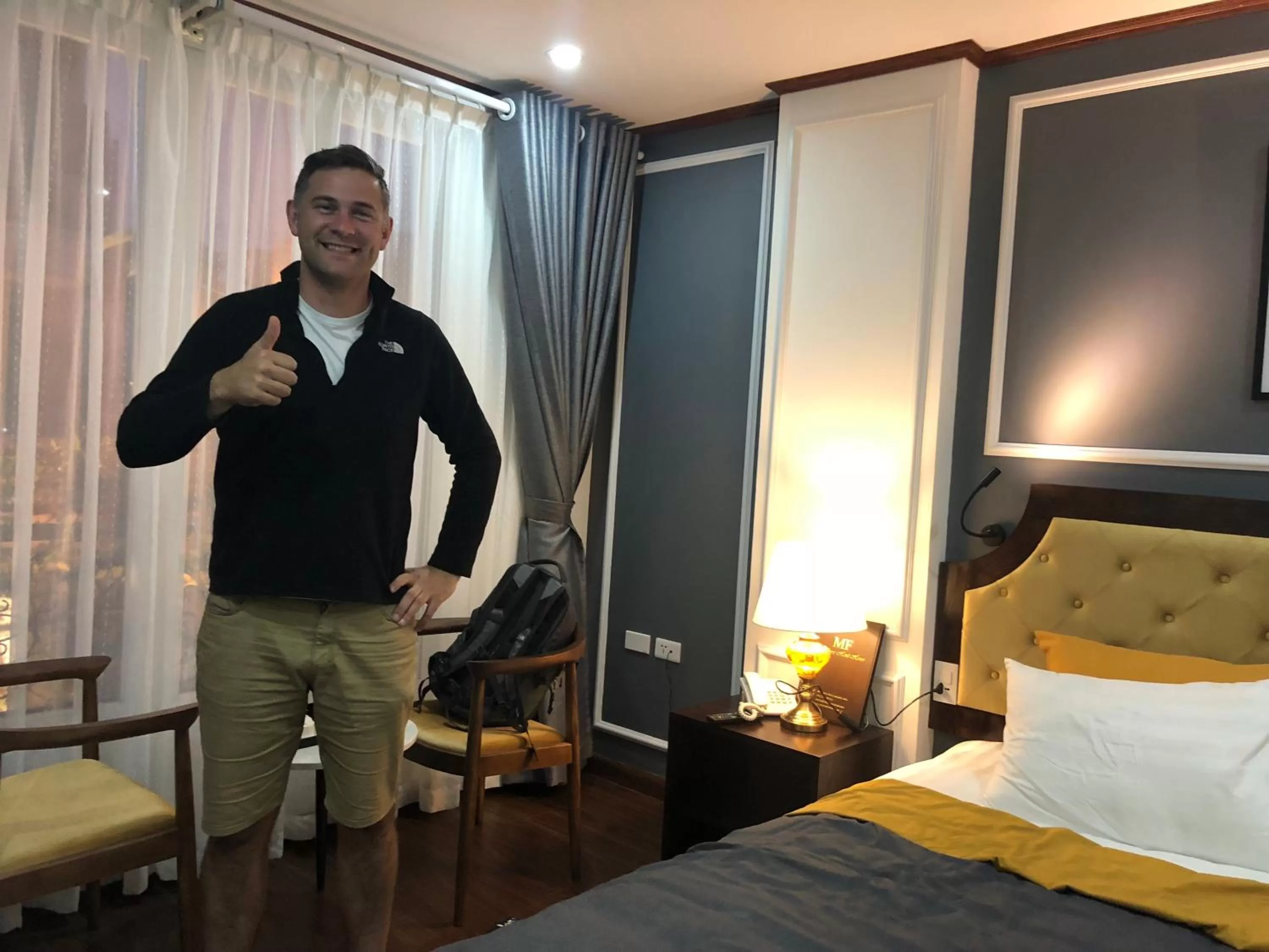 Bedroom, Bed in MayFlower Hotel- Central Old Quarter