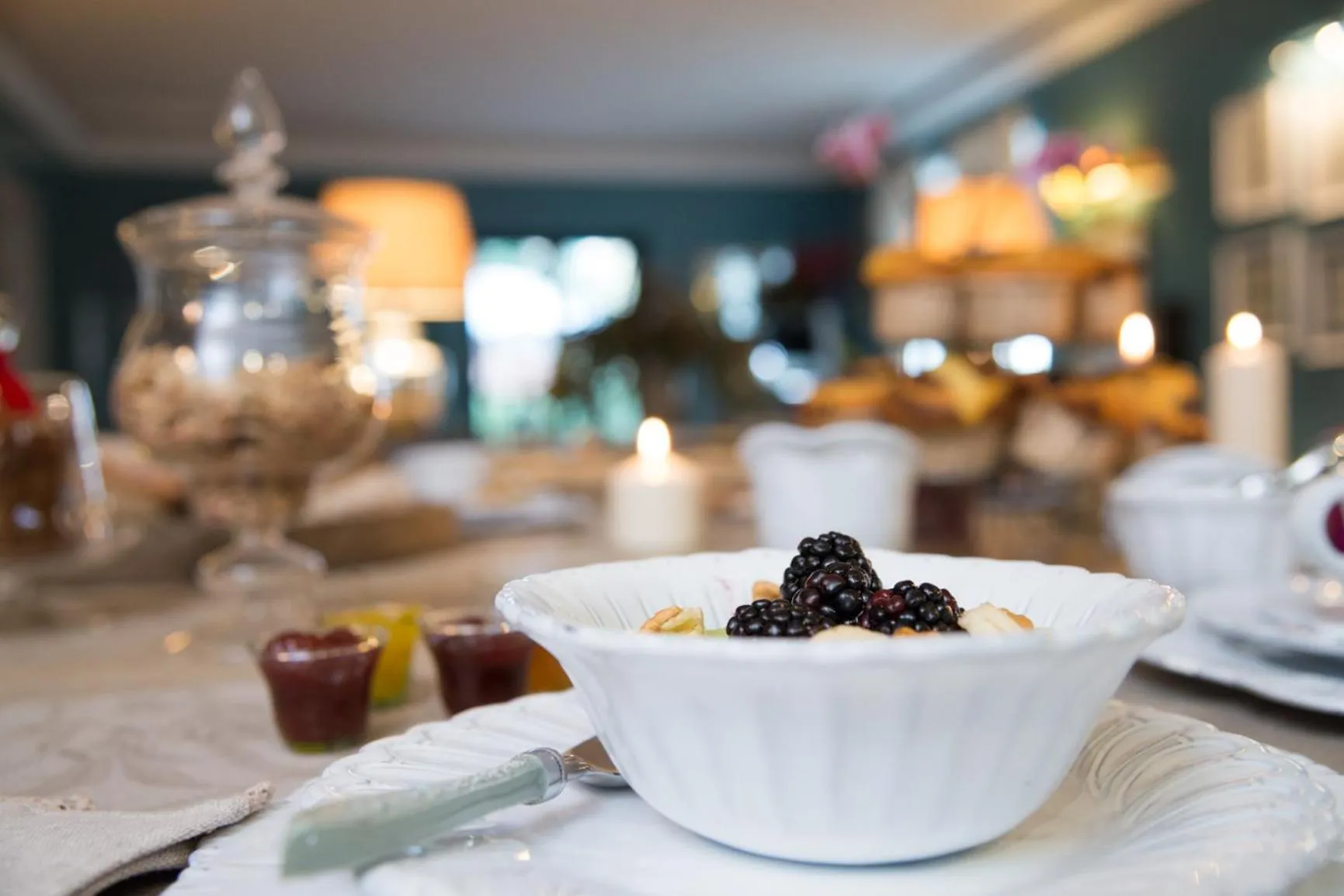 Food in Hotel Villa Linneo