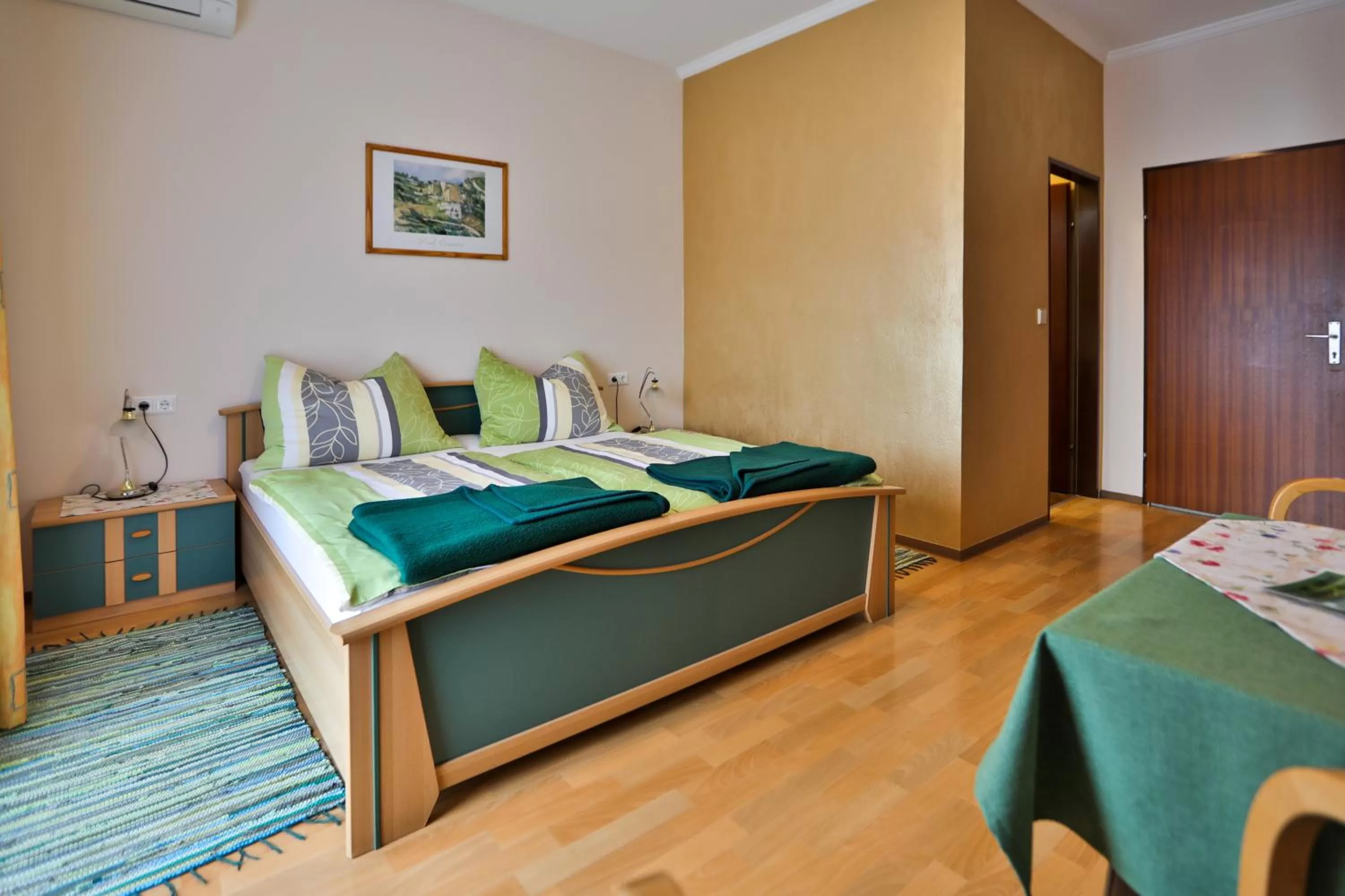 Bed in Gasthof Bader