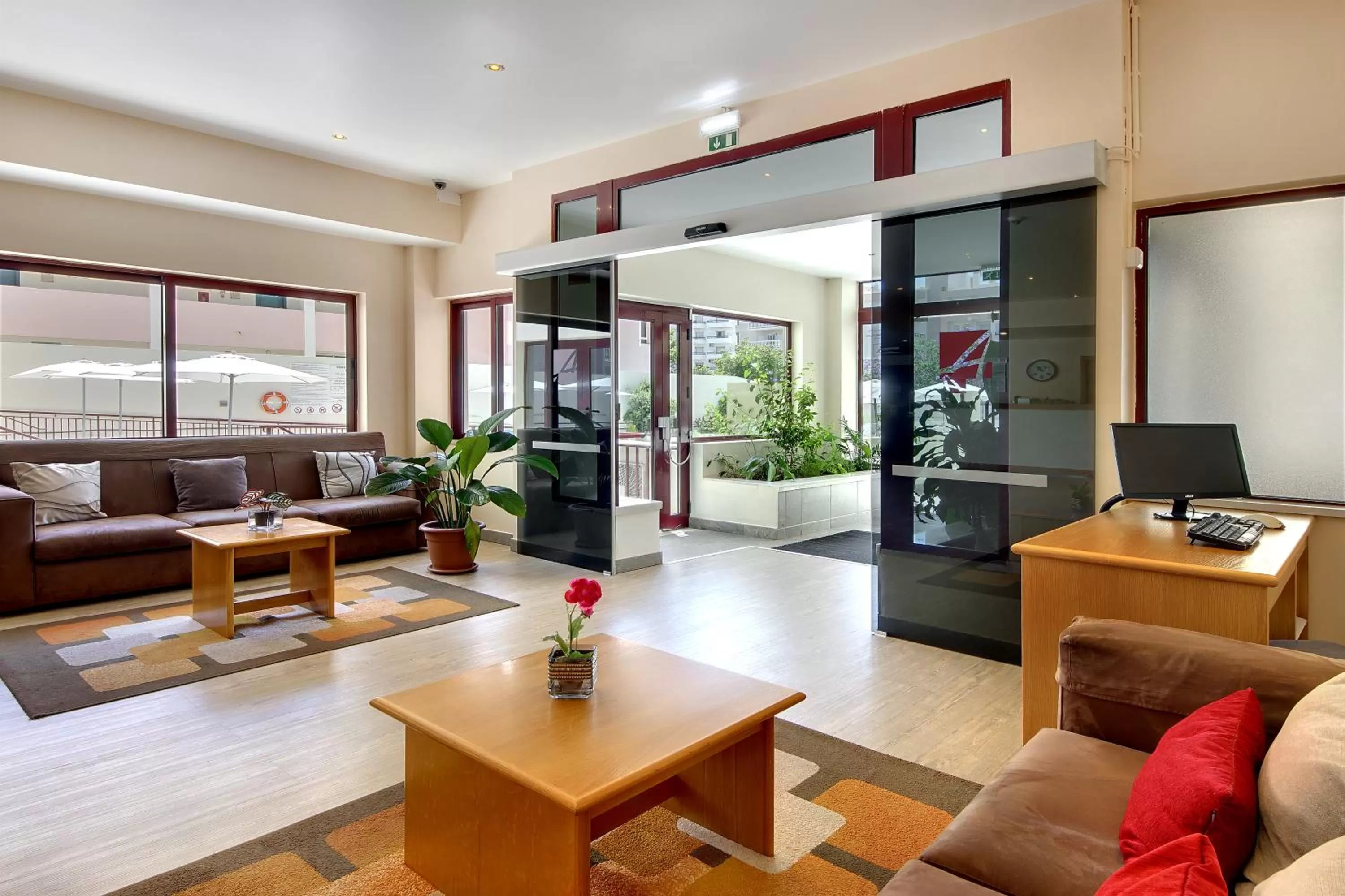 Lobby or reception in Hotel Alba