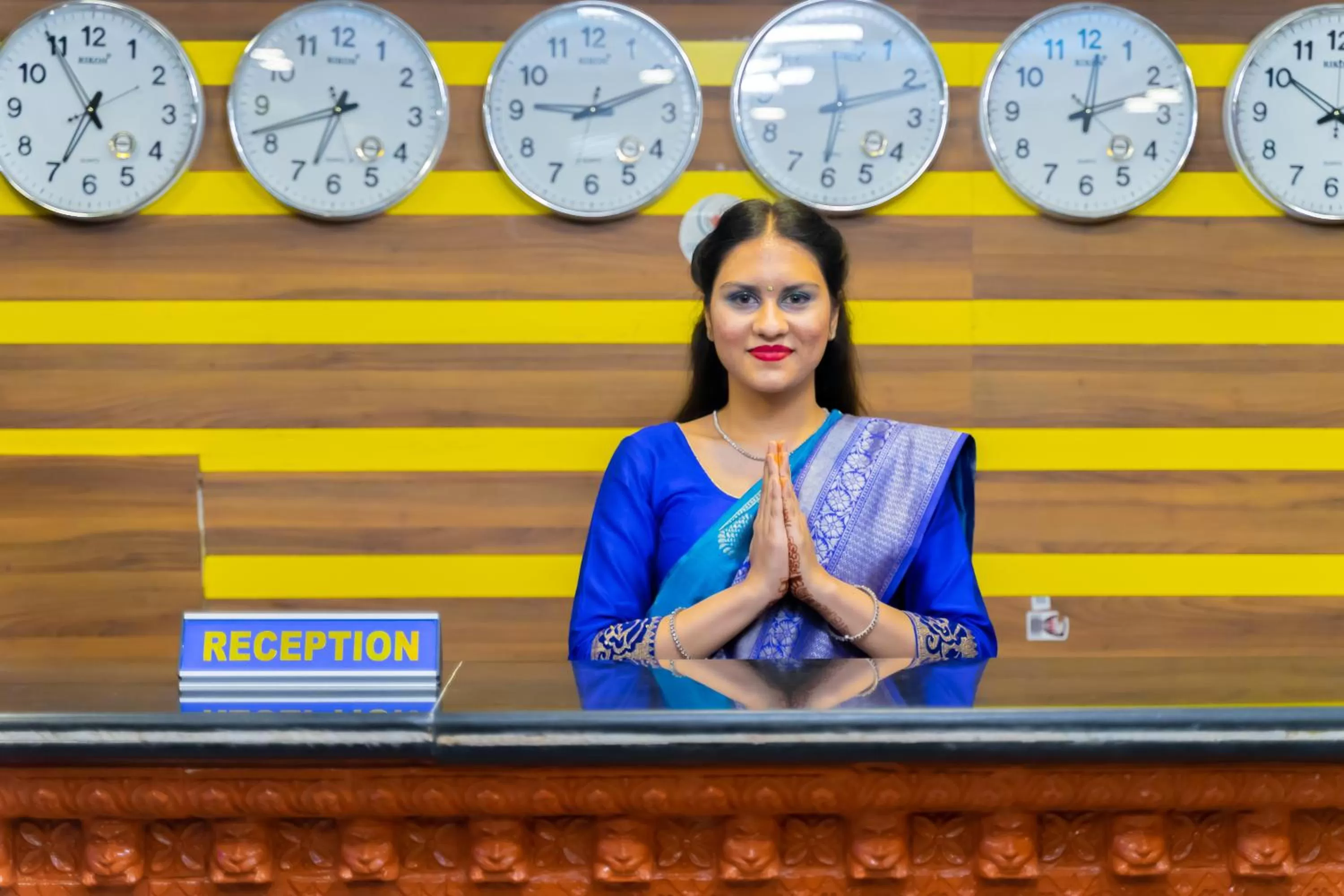 Lobby or reception in Grand Yak Boutique Hotel