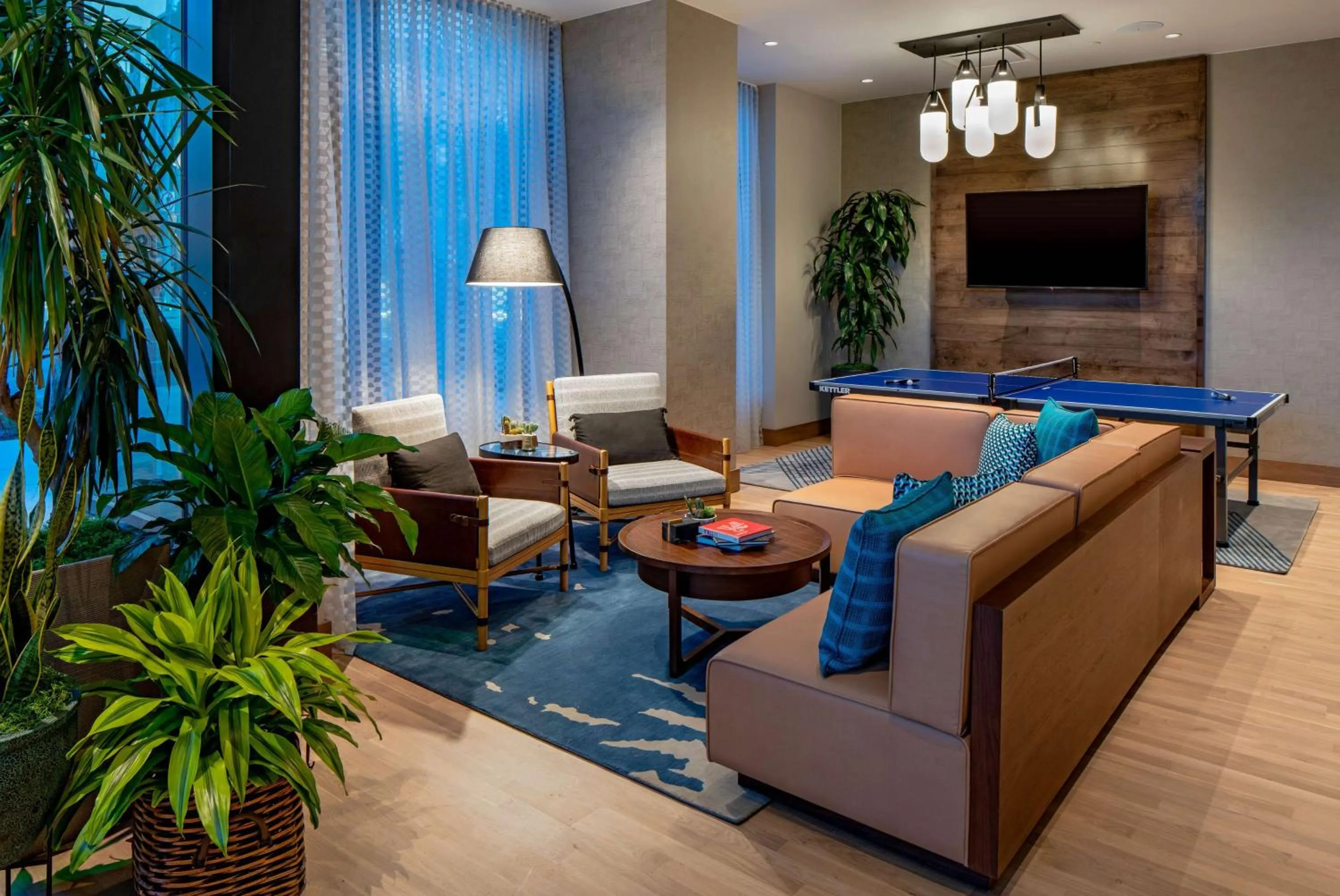 Lounge or bar in Hilton Garden Inn Austin University Capitol District
