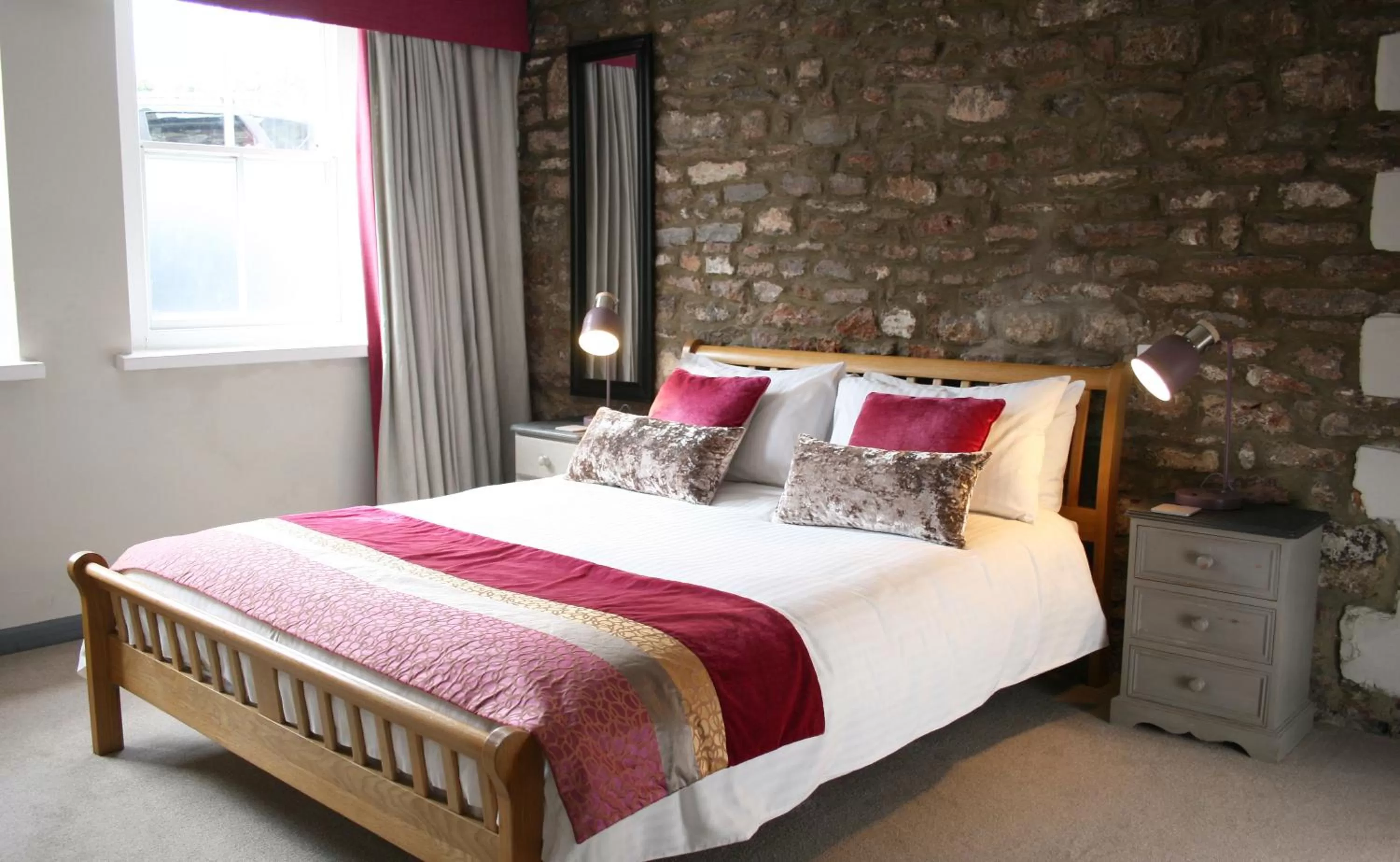 Bedroom, Bed in The Cross at Croscombe