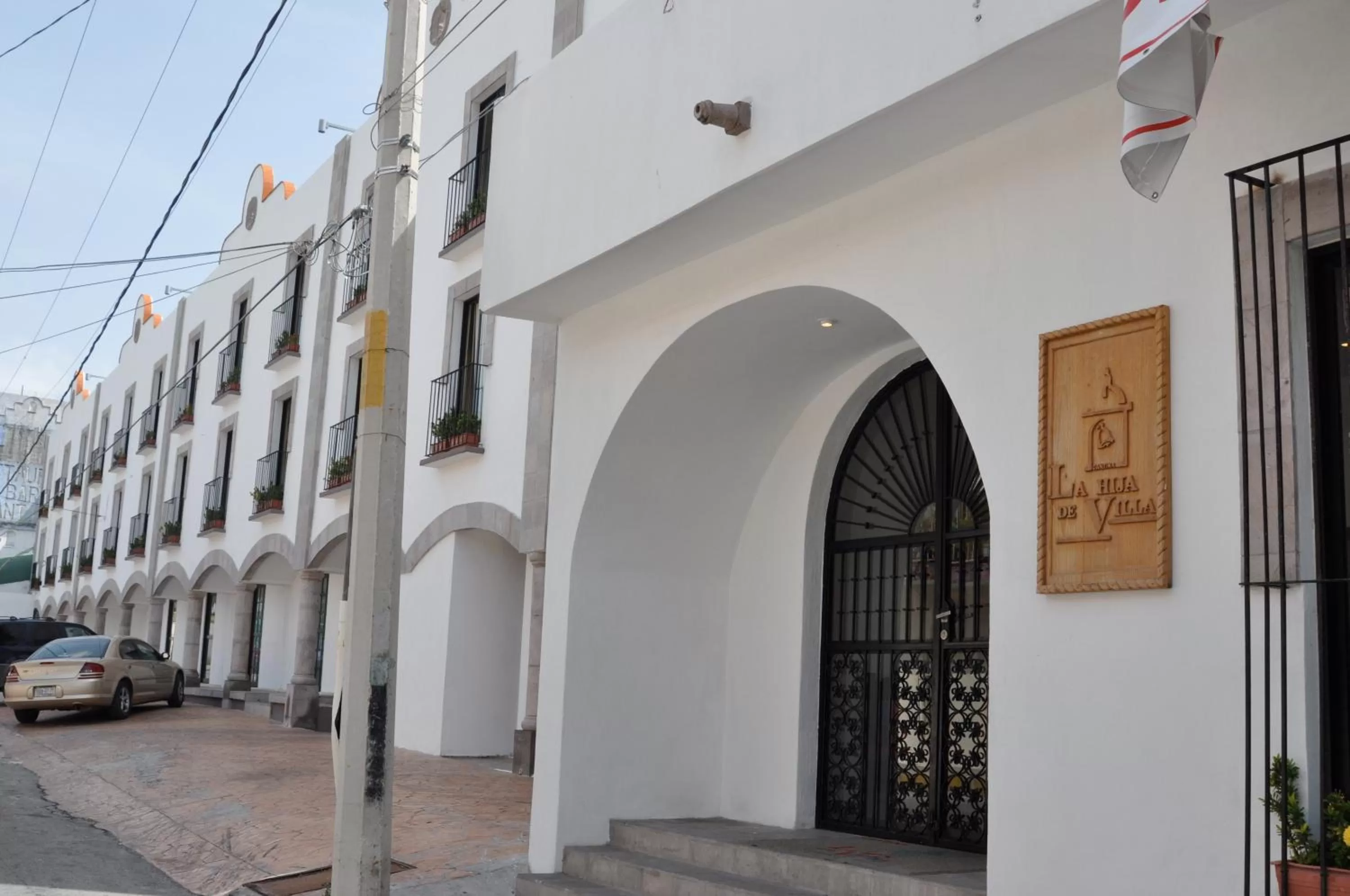 Facade/entrance in Hacienda de Castilla